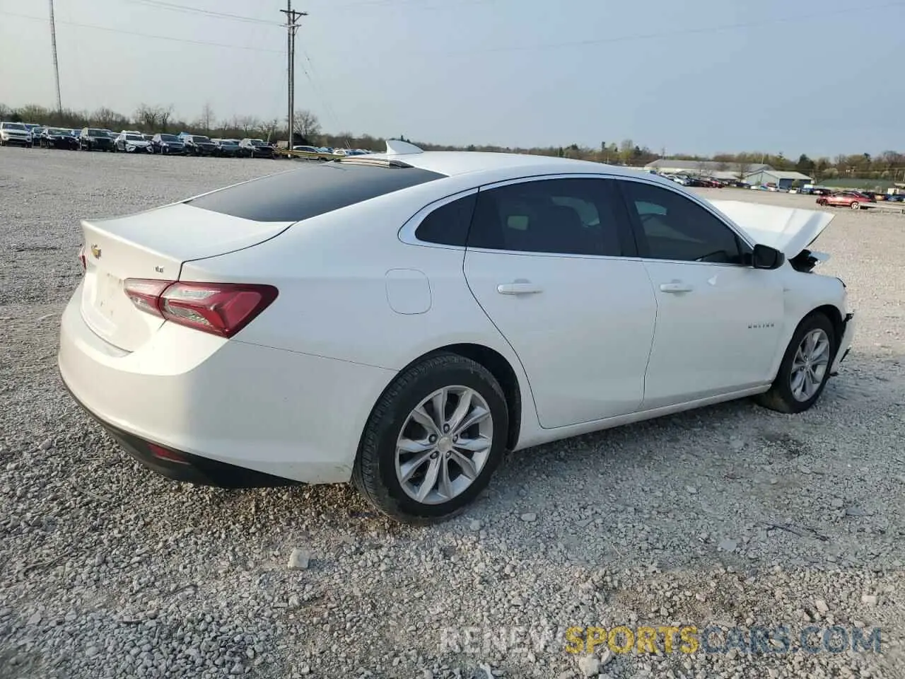 3 Photograph of a damaged car 1G1ZD5ST3MF055313 CHEVROLET MALIBU 2021