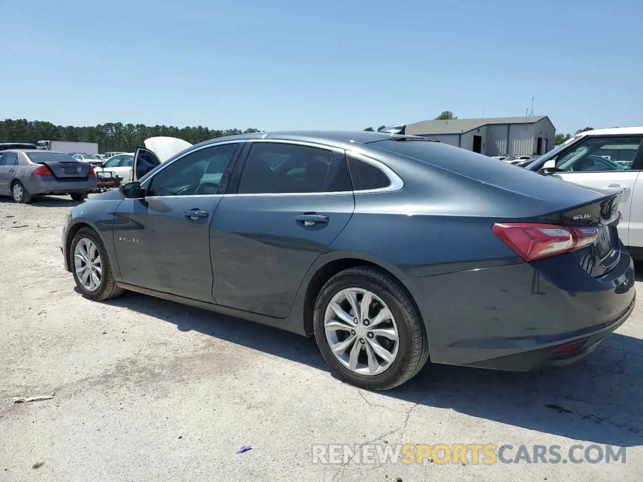 2 Photograph of a damaged car 1G1ZD5ST3MF061127 CHEVROLET MALIBU 2021