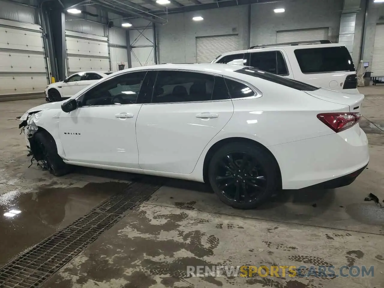 2 Фотография поврежденного автомобиля 1G1ZD5ST3MF063024 CHEVROLET MALIBU 2021