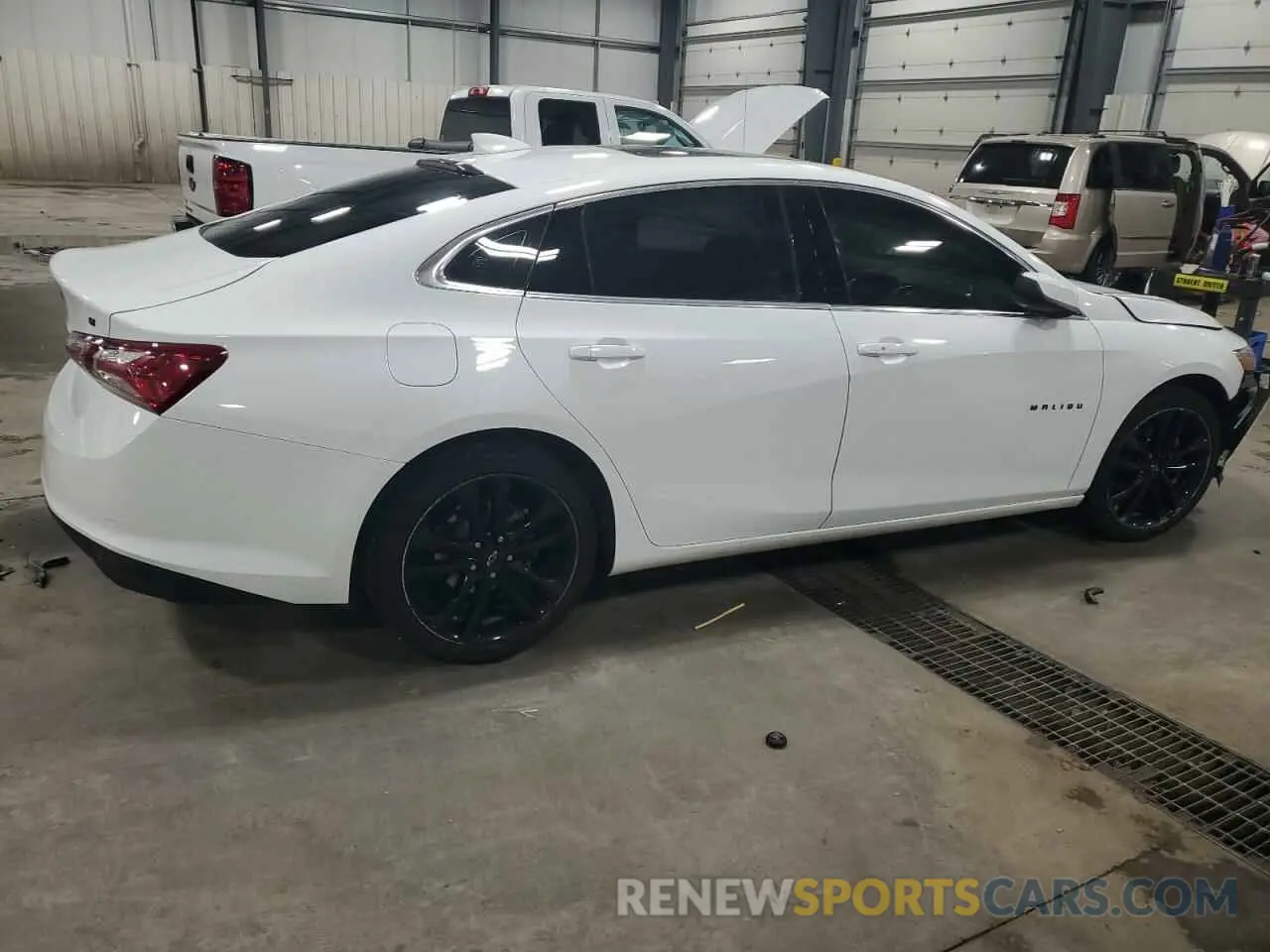 3 Фотография поврежденного автомобиля 1G1ZD5ST3MF063024 CHEVROLET MALIBU 2021