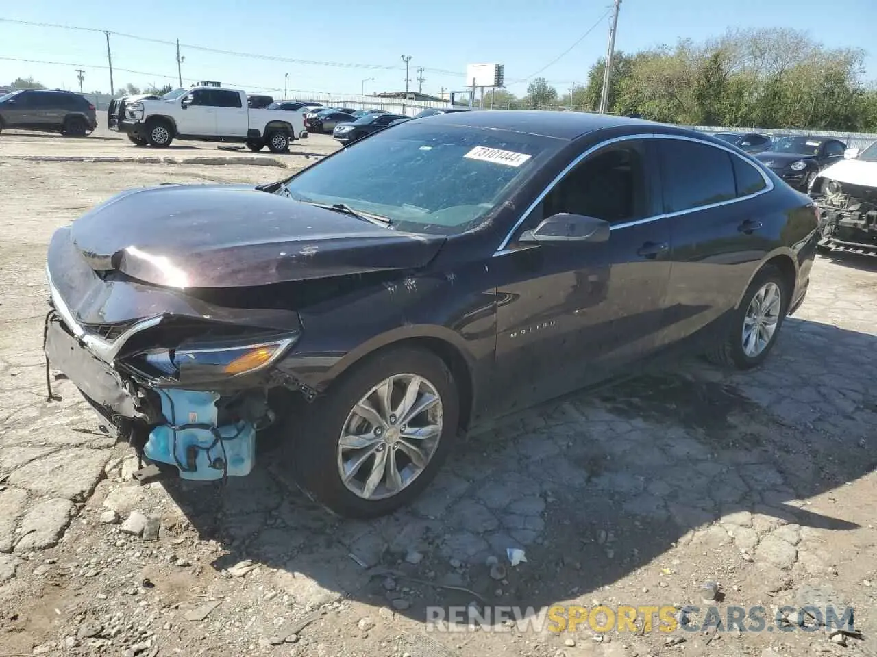 1 Фотография поврежденного автомобиля 1G1ZD5ST3MF063427 CHEVROLET MALIBU 2021