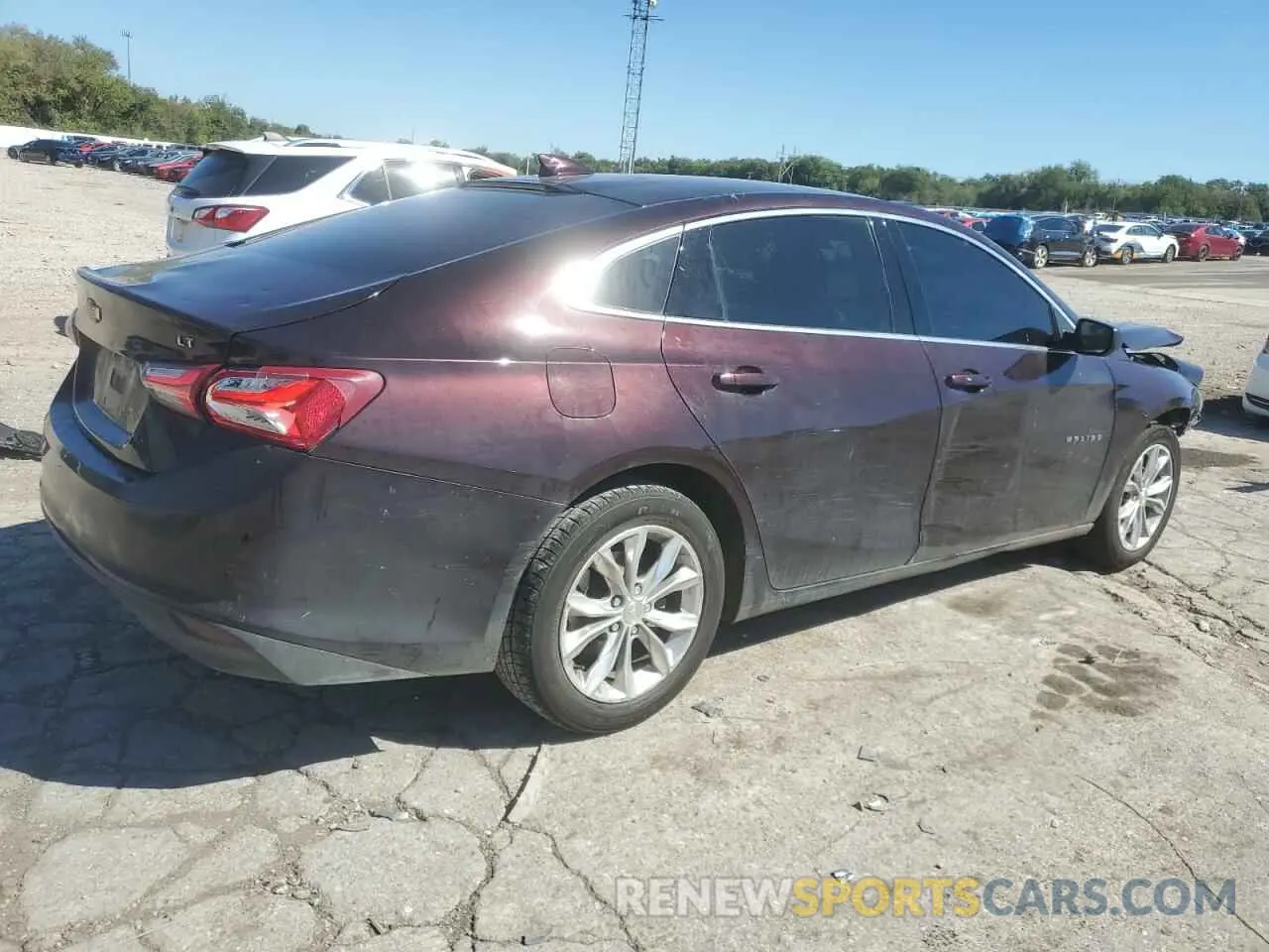 3 Фотография поврежденного автомобиля 1G1ZD5ST3MF063427 CHEVROLET MALIBU 2021
