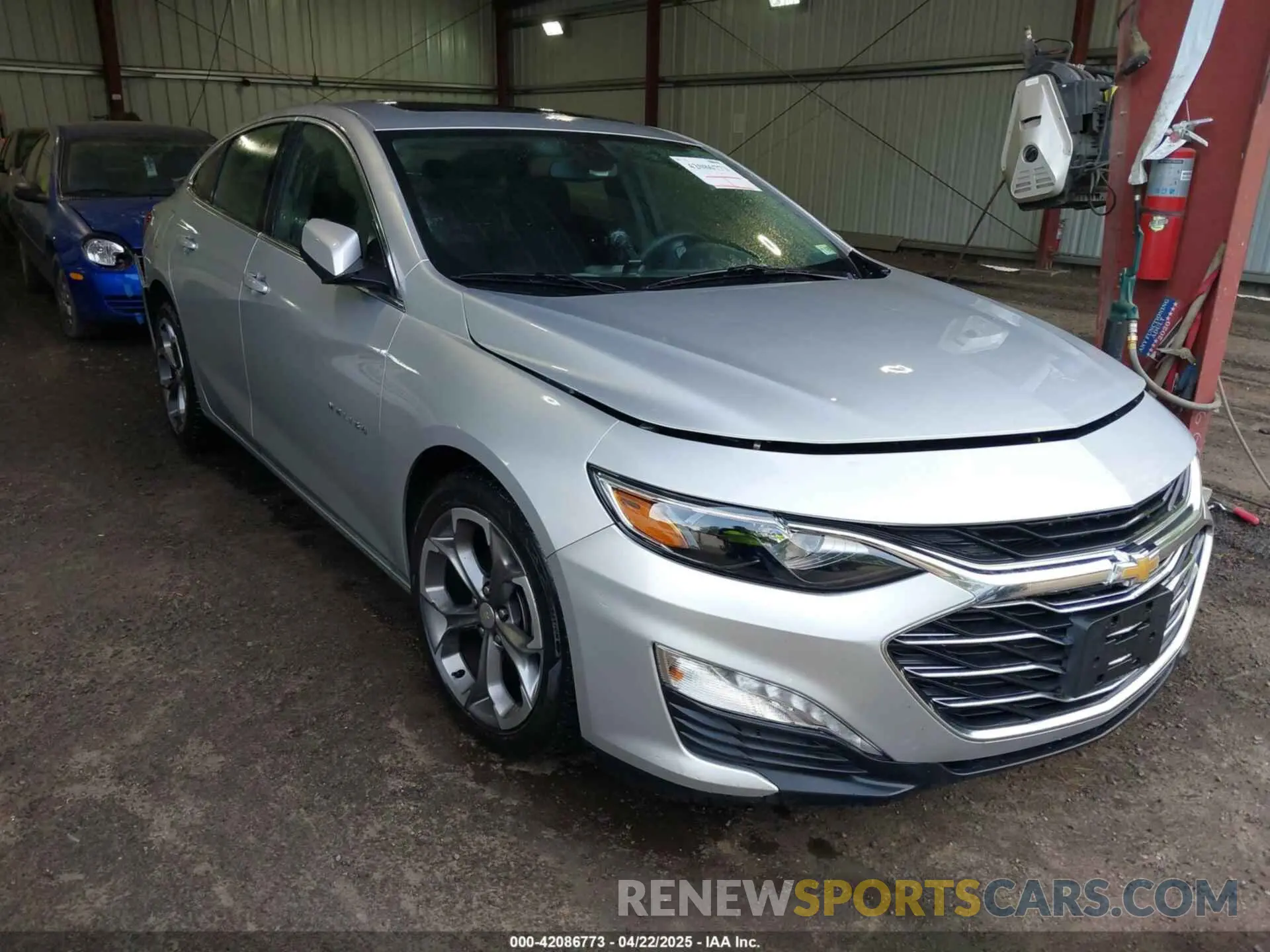 1 Фотография поврежденного автомобиля 1G1ZD5ST3MF063671 CHEVROLET MALIBU 2021