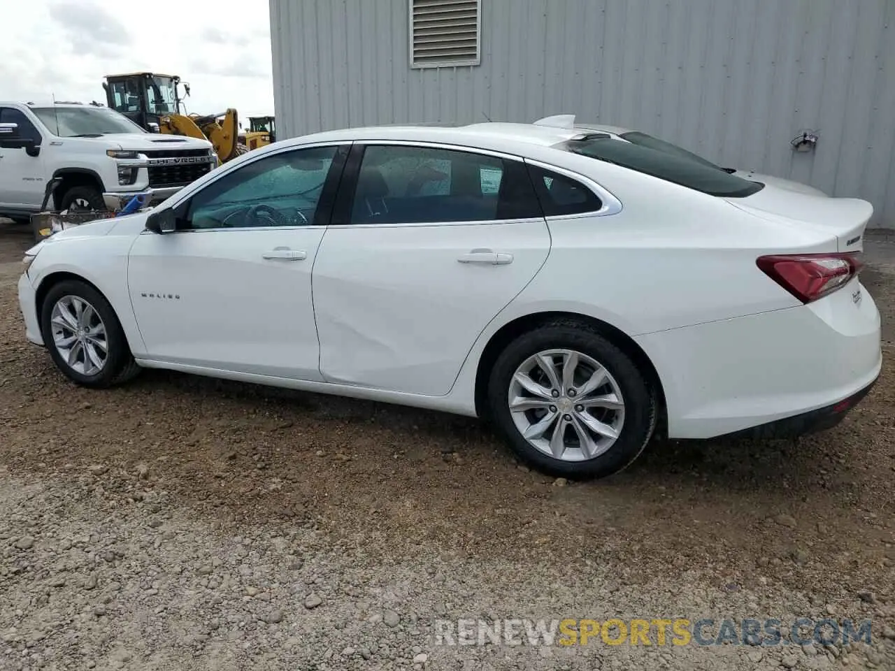 2 Фотография поврежденного автомобиля 1G1ZD5ST3MF068546 CHEVROLET MALIBU 2021