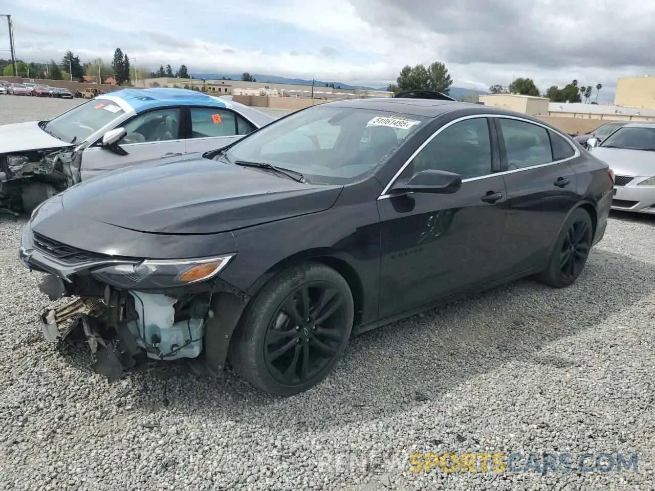 1 Фотография поврежденного автомобиля 1G1ZD5ST3MF069163 CHEVROLET MALIBU 2021