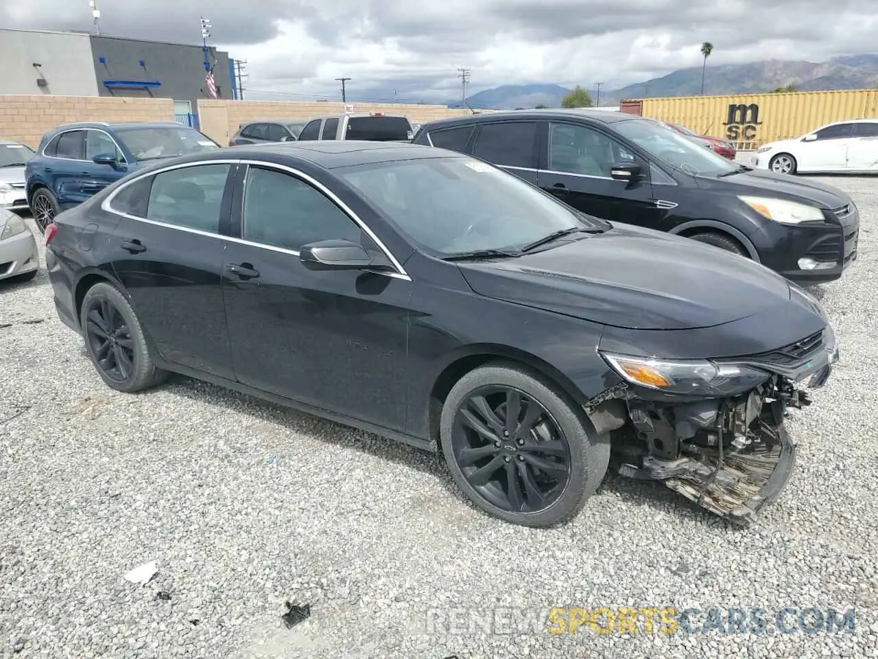 4 Фотография поврежденного автомобиля 1G1ZD5ST3MF069163 CHEVROLET MALIBU 2021