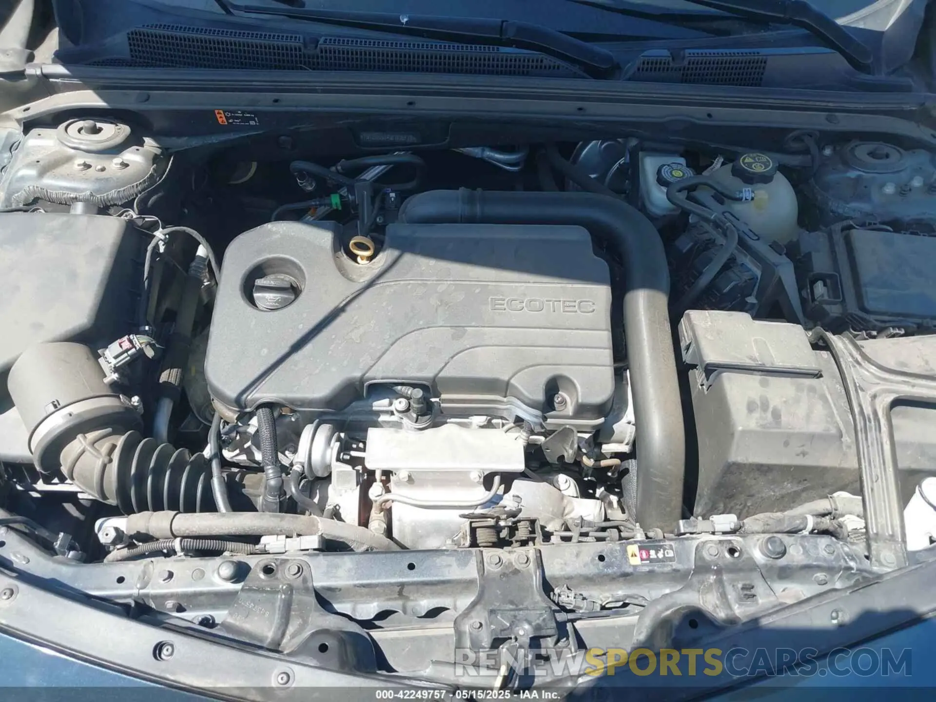 10 Photograph of a damaged car 1G1ZD5ST4MF006718 CHEVROLET MALIBU 2021
