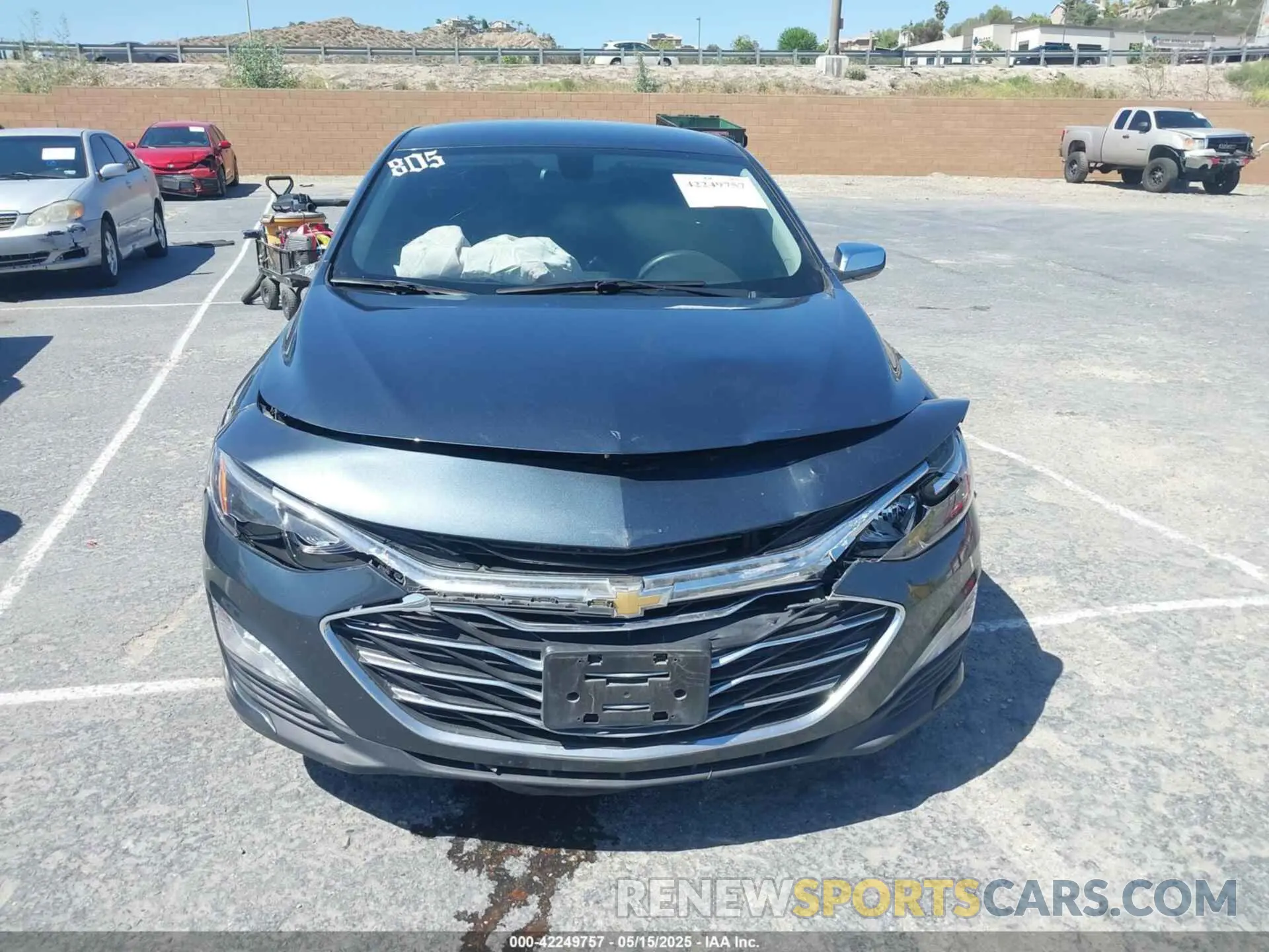 12 Photograph of a damaged car 1G1ZD5ST4MF006718 CHEVROLET MALIBU 2021