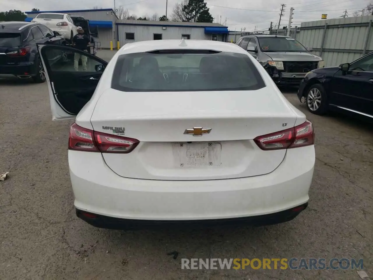 6 Фотография поврежденного автомобиля 1G1ZD5ST4MF007156 CHEVROLET MALIBU 2021