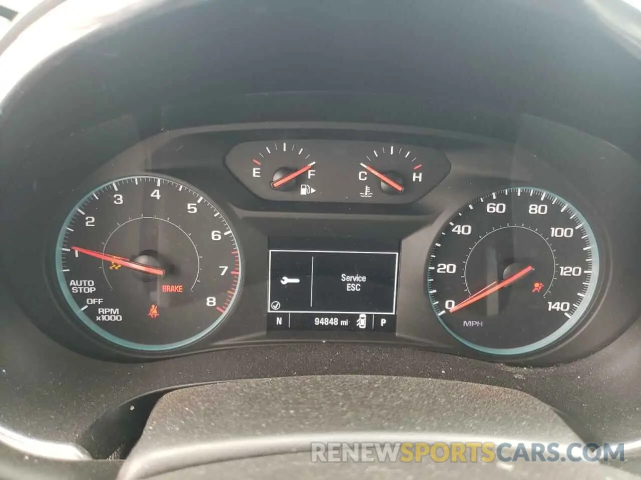 9 Фотография поврежденного автомобиля 1G1ZD5ST4MF007156 CHEVROLET MALIBU 2021
