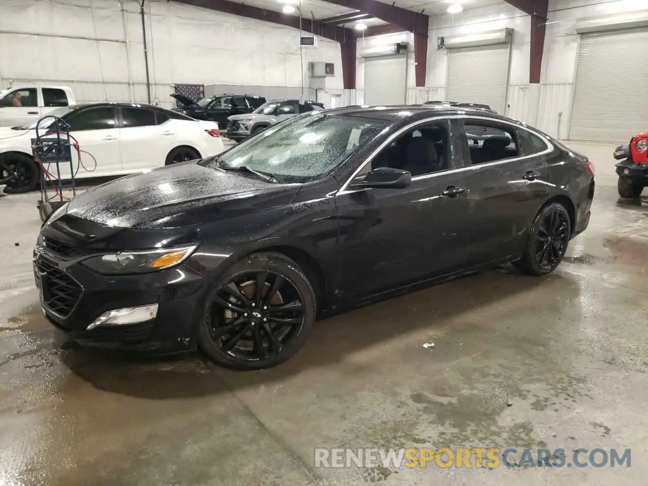 1 Photograph of a damaged car 1G1ZD5ST4MF026404 CHEVROLET MALIBU 2021