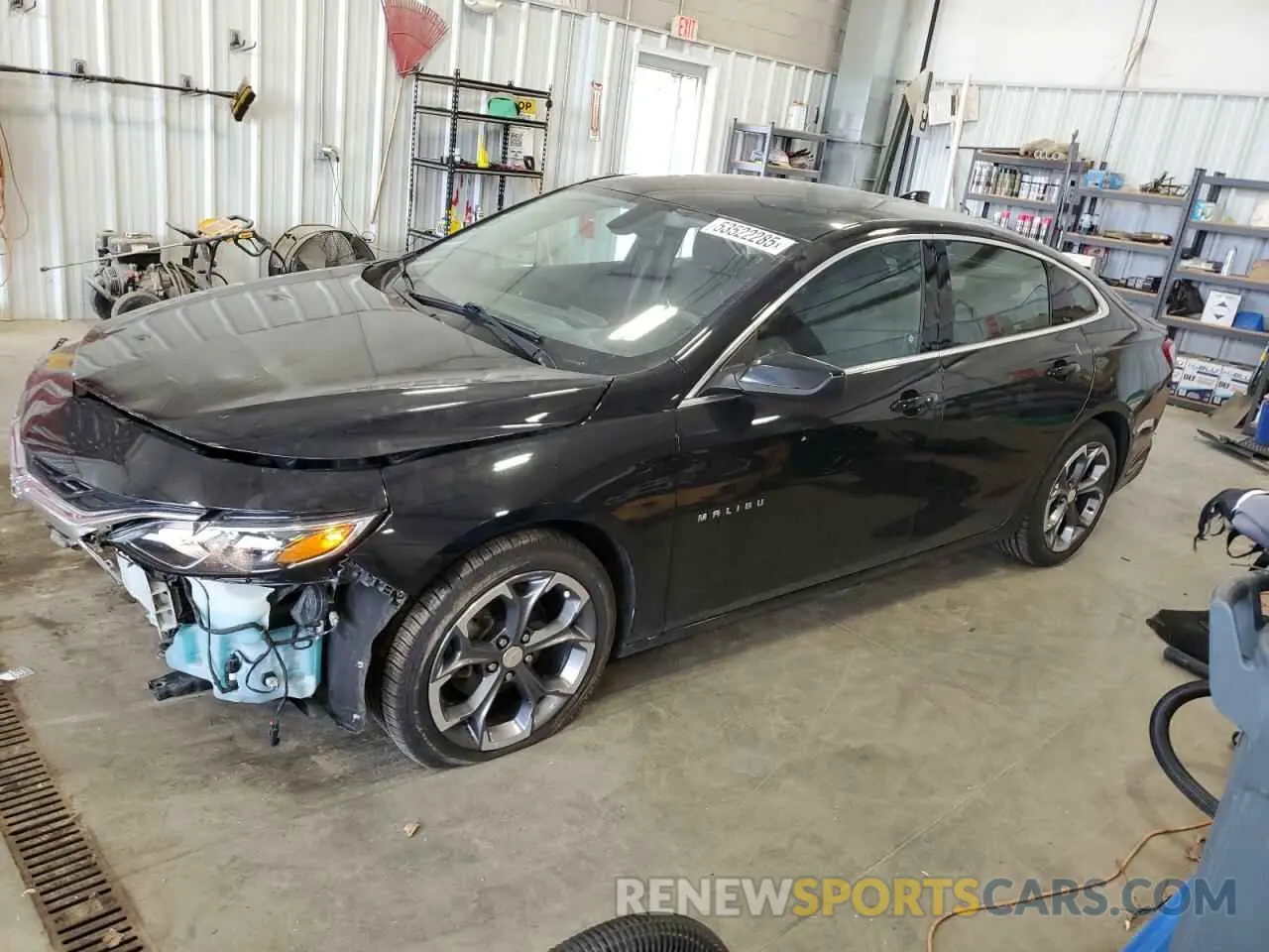 1 Photograph of a damaged car 1G1ZD5ST4MF064280 CHEVROLET MALIBU 2021