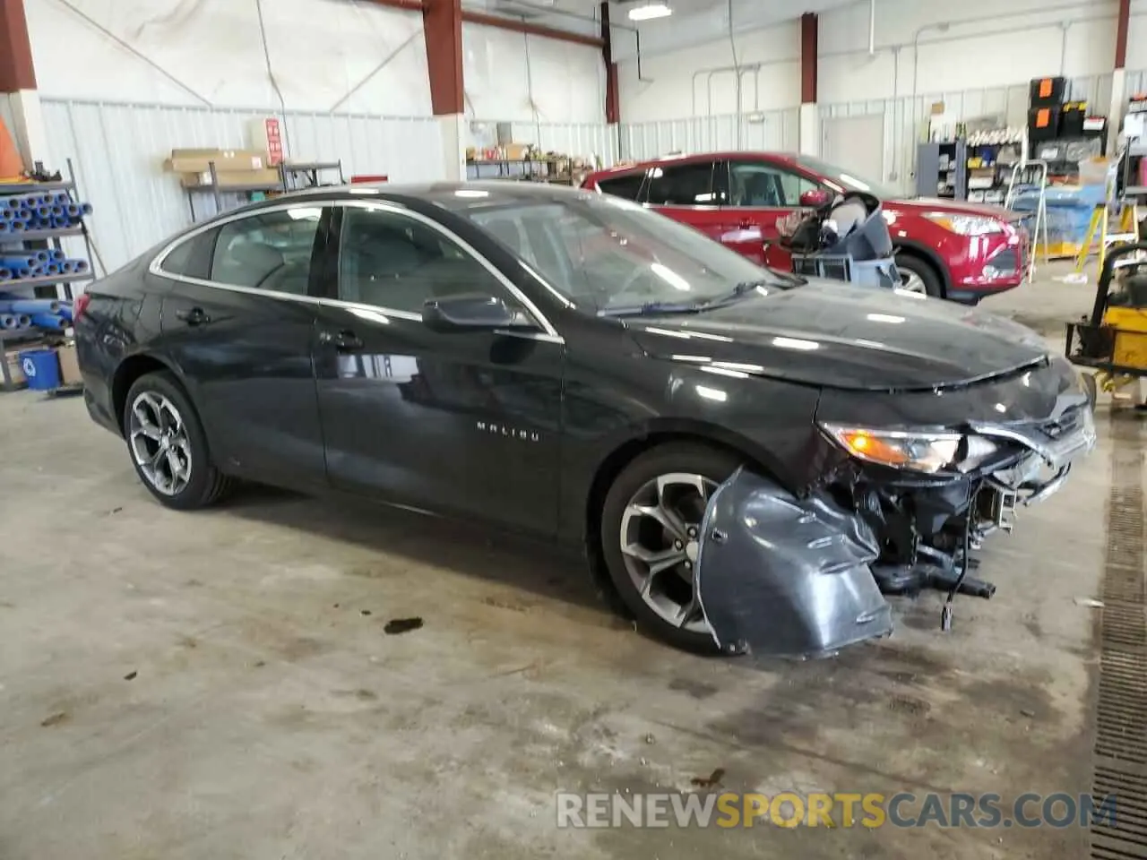 4 Photograph of a damaged car 1G1ZD5ST4MF064280 CHEVROLET MALIBU 2021