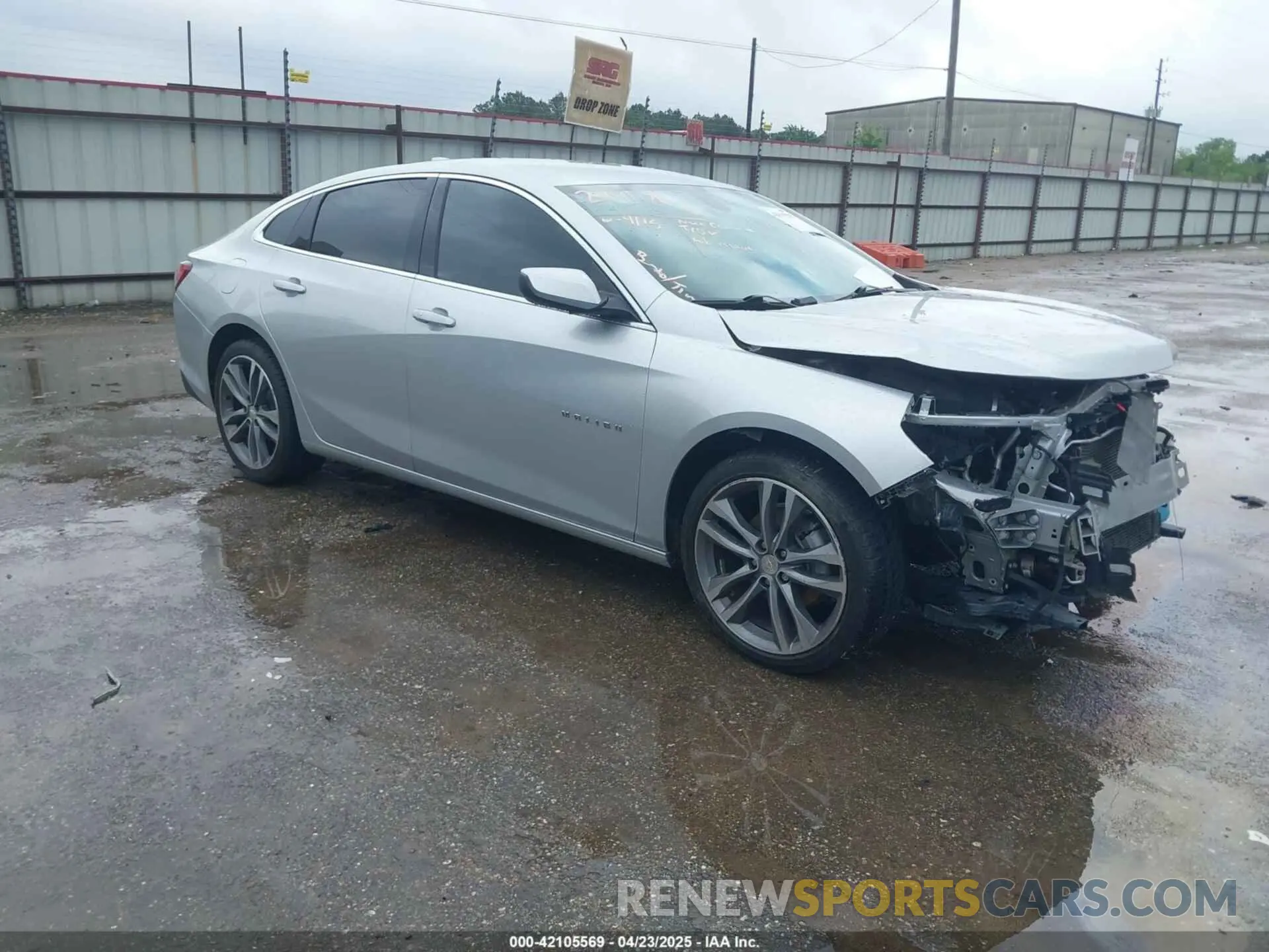 1 Фотография поврежденного автомобиля 1G1ZD5ST4MF076719 CHEVROLET MALIBU 2021