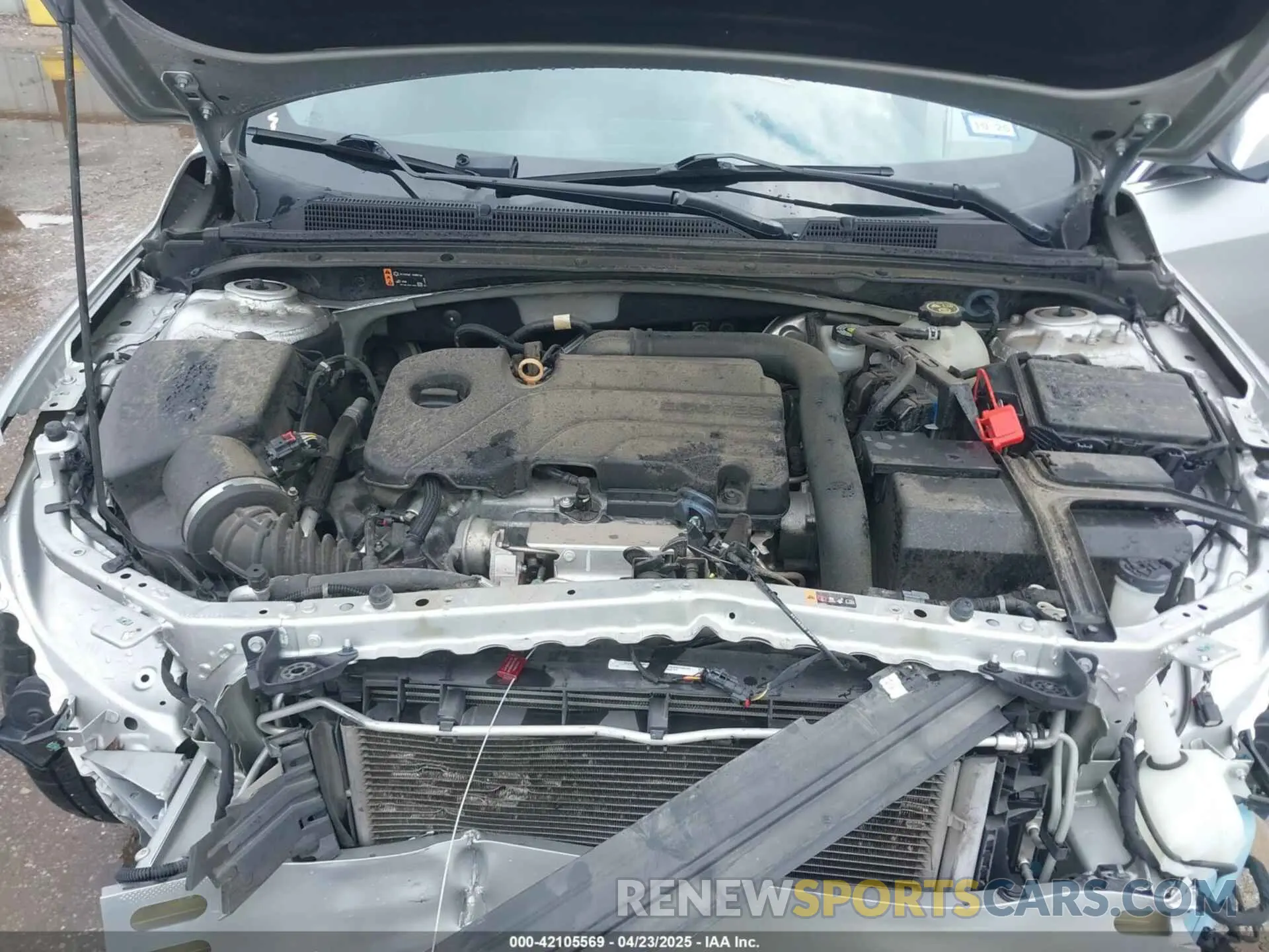 10 Фотография поврежденного автомобиля 1G1ZD5ST4MF076719 CHEVROLET MALIBU 2021