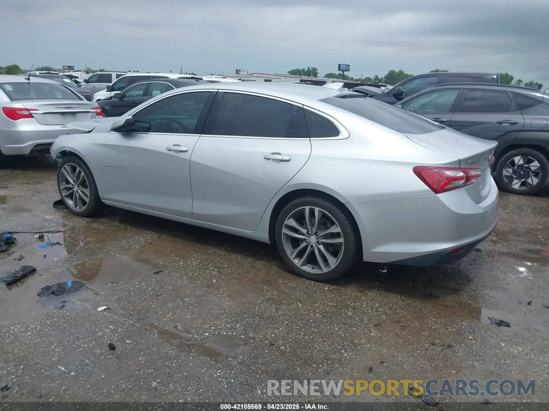 3 Фотография поврежденного автомобиля 1G1ZD5ST4MF076719 CHEVROLET MALIBU 2021
