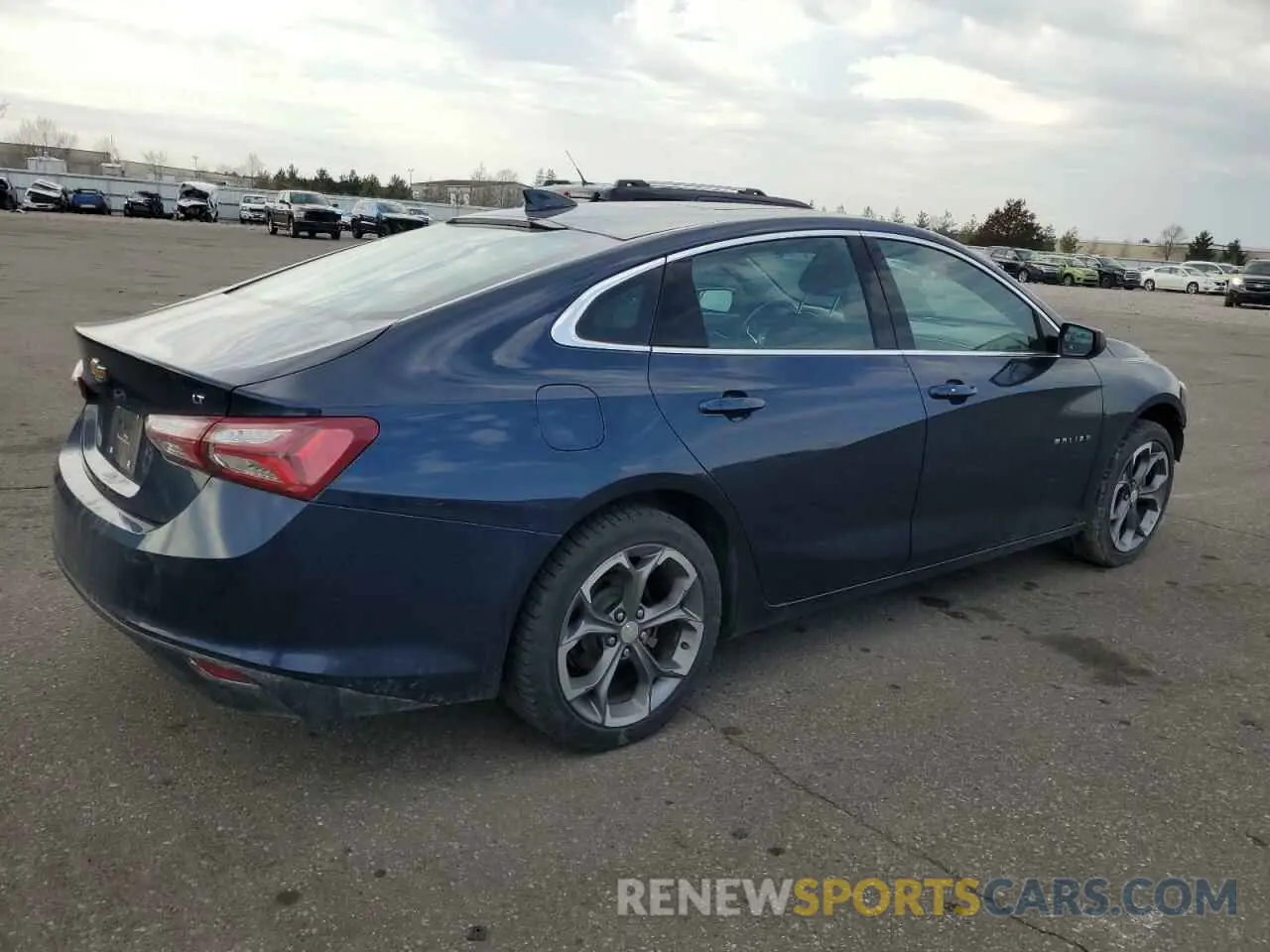 3 Фотография поврежденного автомобиля 1G1ZD5ST5MF003844 CHEVROLET MALIBU 2021