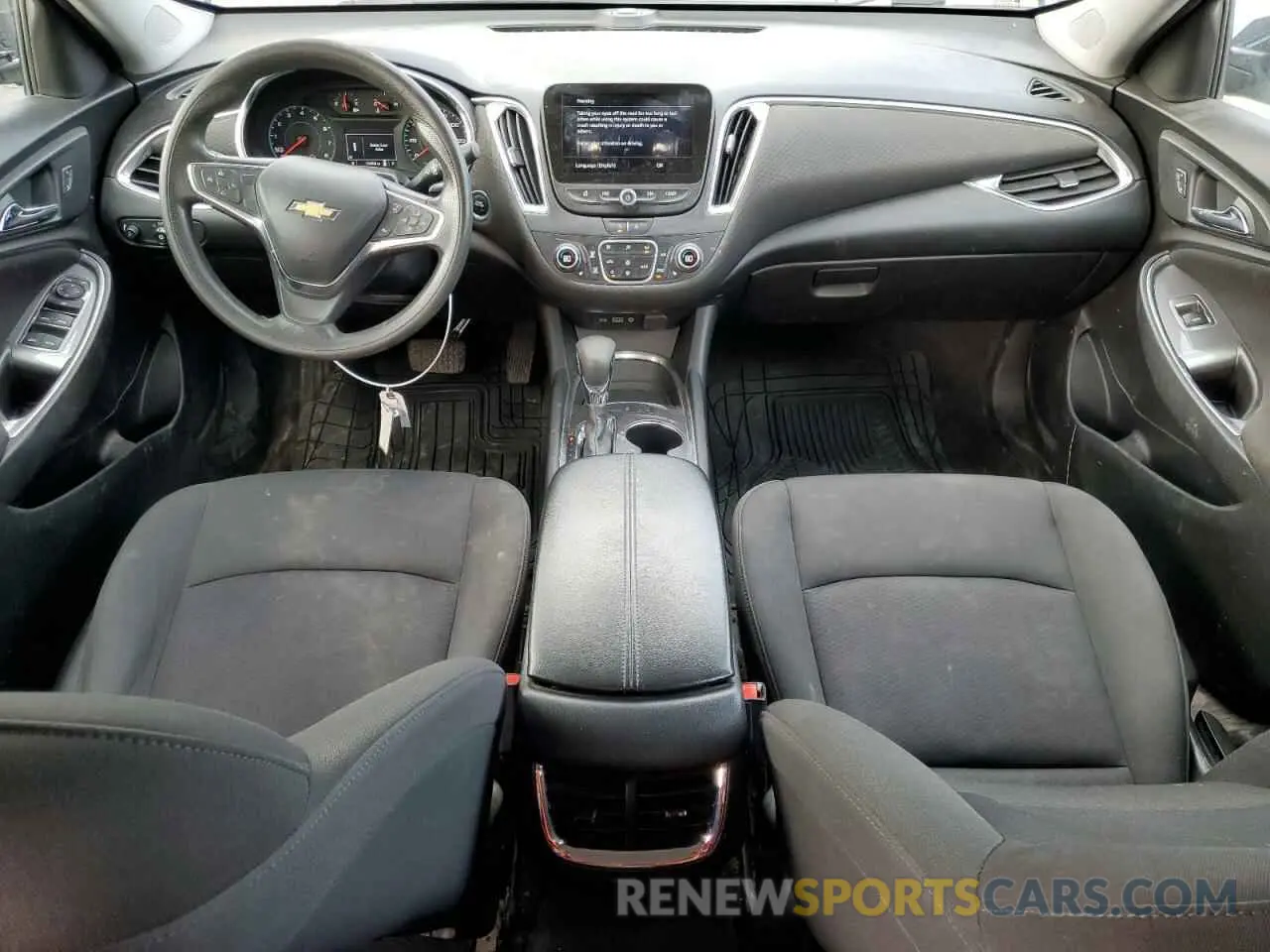8 Фотография поврежденного автомобиля 1G1ZD5ST5MF003844 CHEVROLET MALIBU 2021
