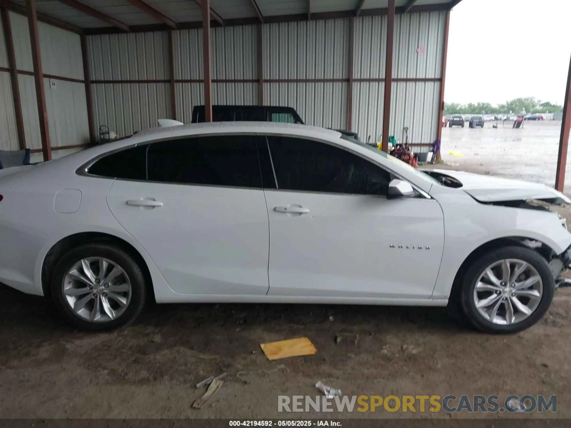13 Photograph of a damaged car 1G1ZD5ST5MF018067 CHEVROLET MALIBU 2021