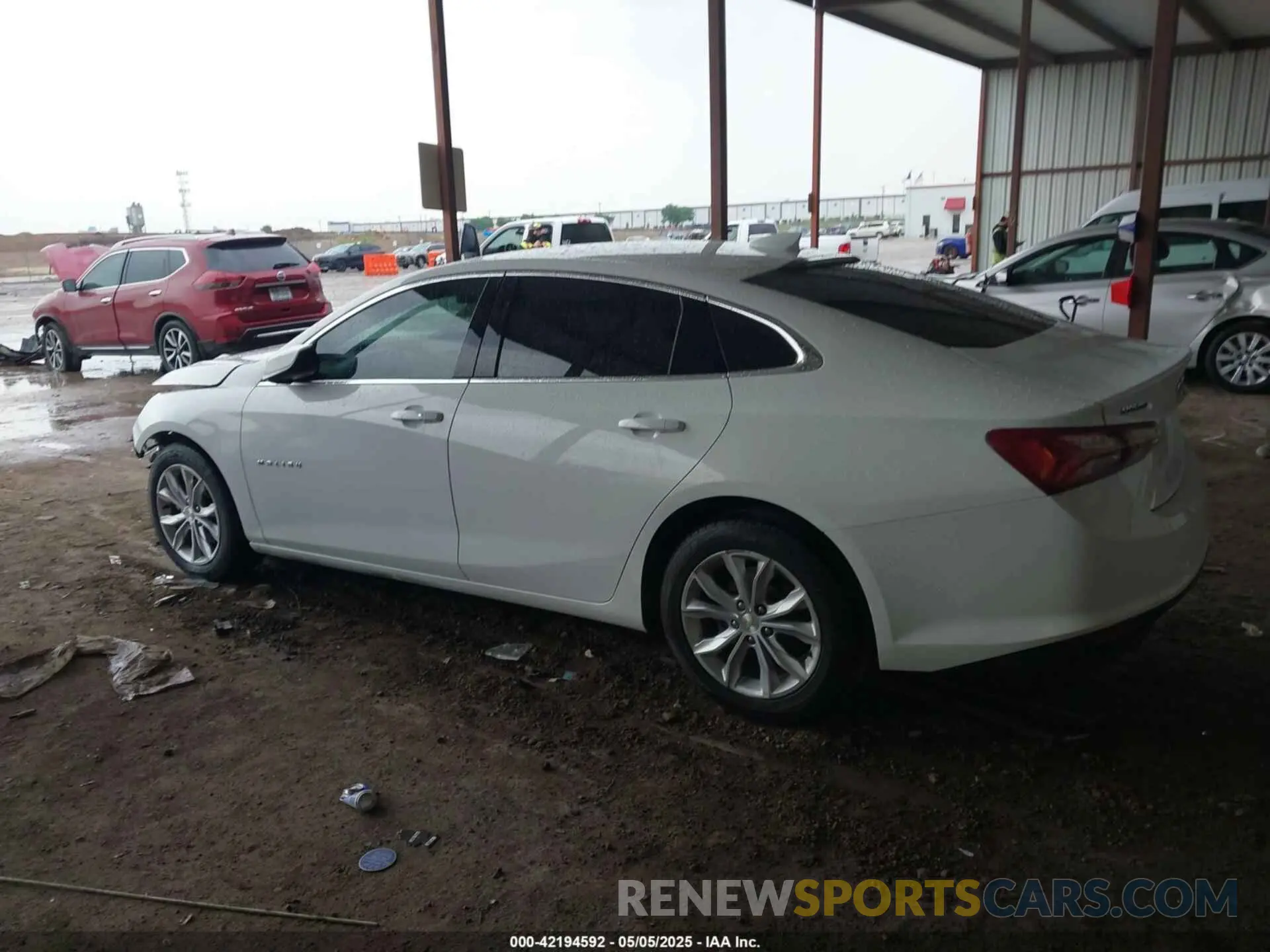 3 Photograph of a damaged car 1G1ZD5ST5MF018067 CHEVROLET MALIBU 2021