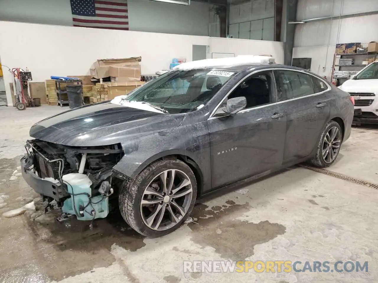1 Photograph of a damaged car 1G1ZD5ST5MF022538 CHEVROLET MALIBU 2021