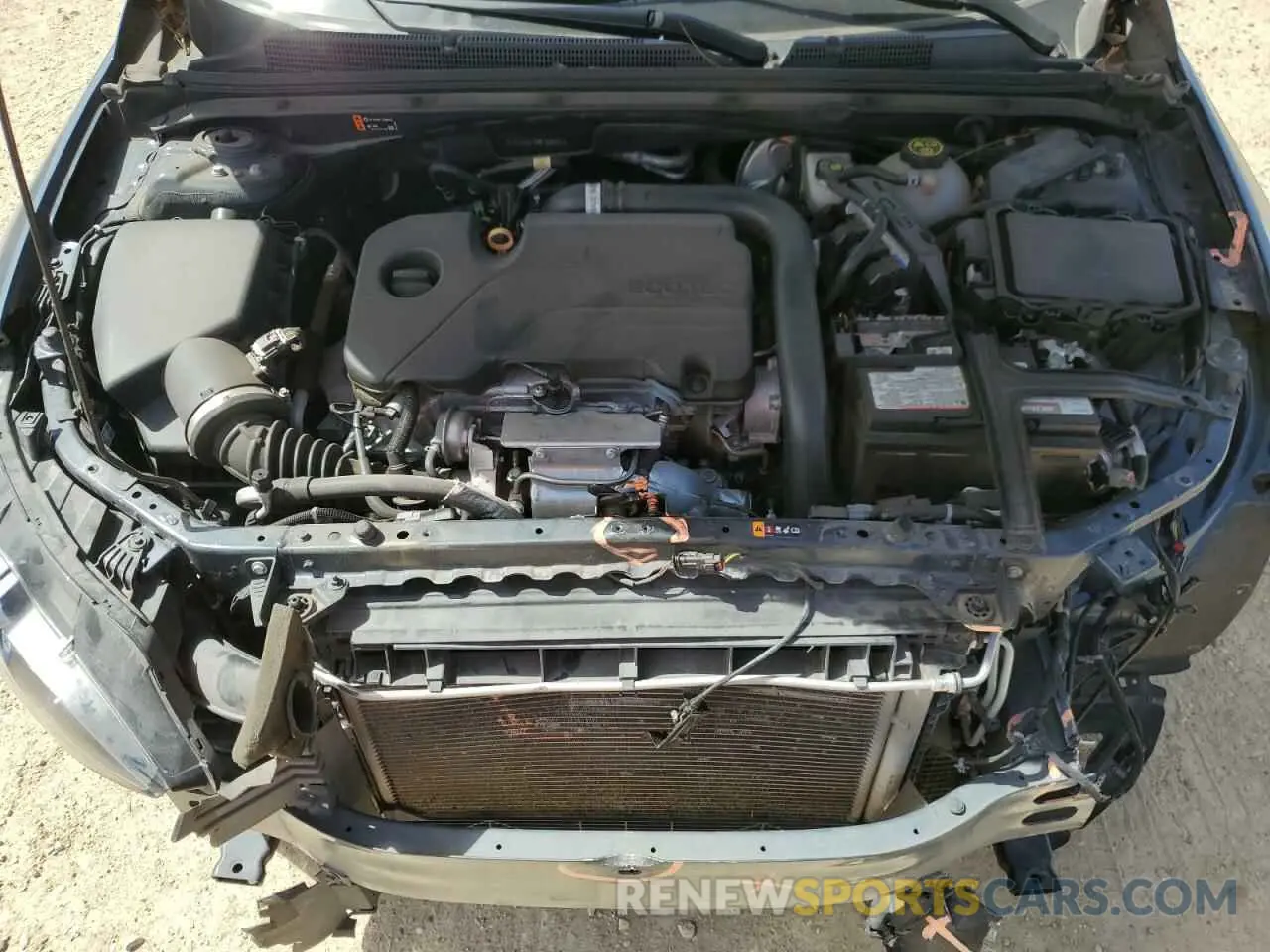 11 Photograph of a damaged car 1G1ZD5ST5MF028761 CHEVROLET MALIBU 2021