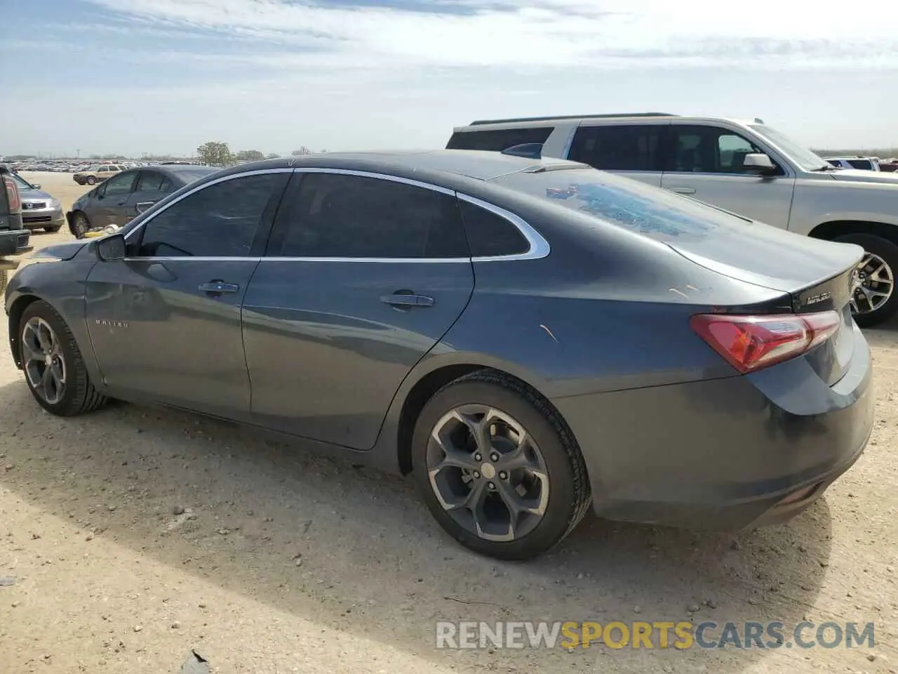 2 Photograph of a damaged car 1G1ZD5ST5MF028761 CHEVROLET MALIBU 2021