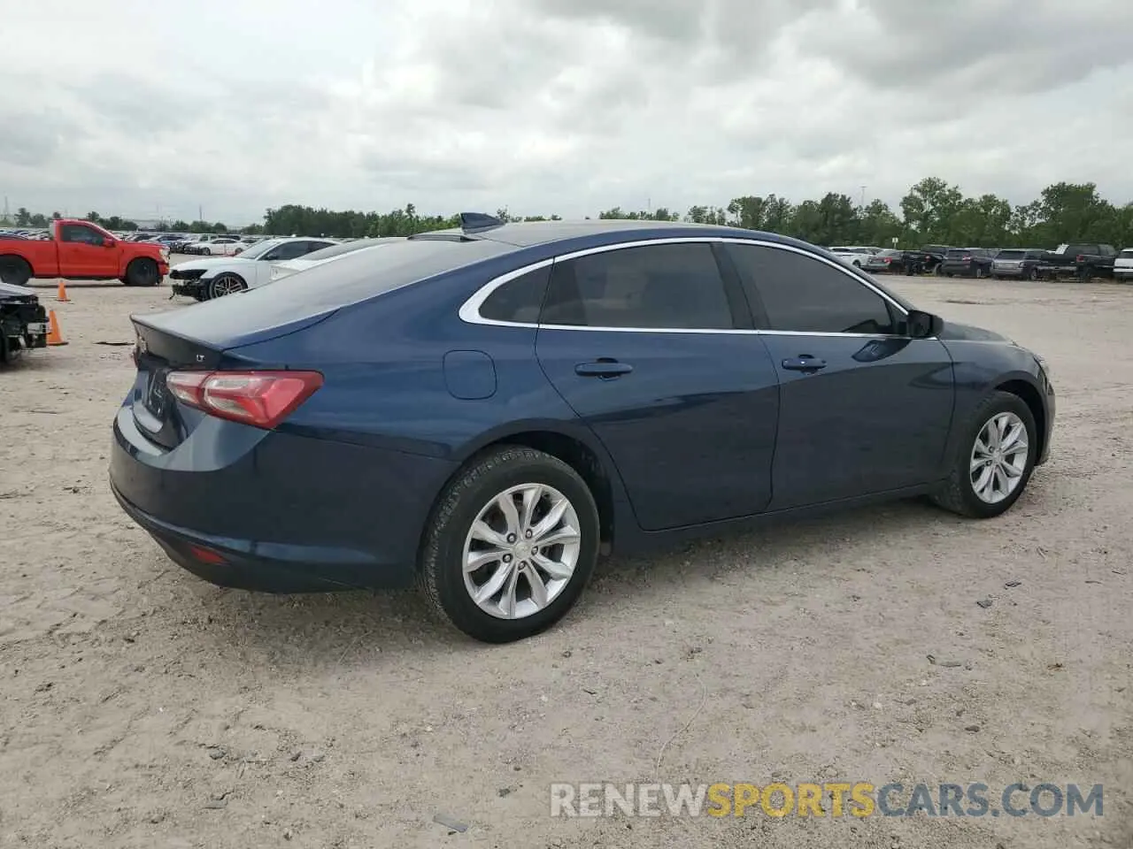 3 Фотография поврежденного автомобиля 1G1ZD5ST5MF029988 CHEVROLET MALIBU 2021