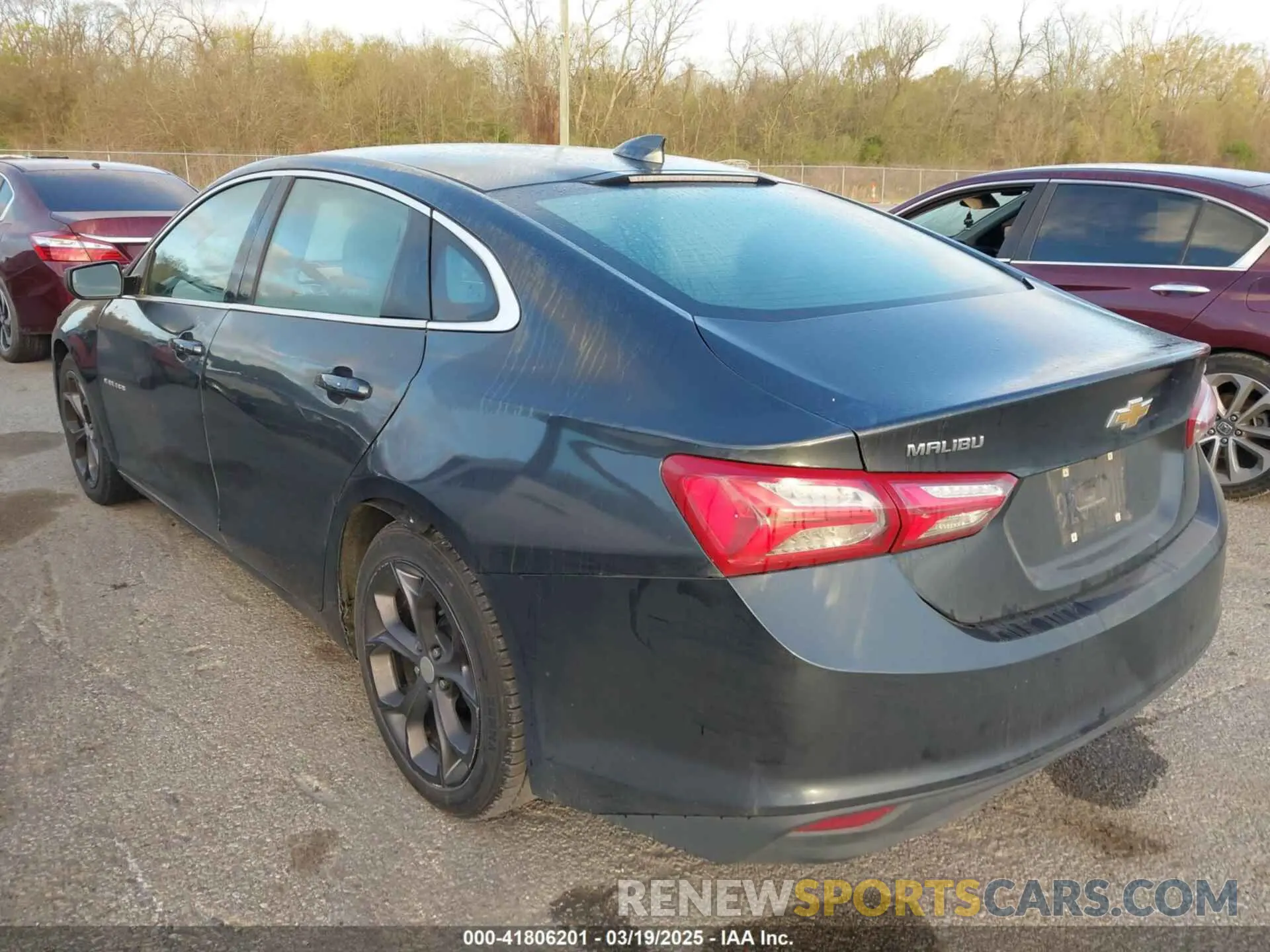 3 Photograph of a damaged car 1G1ZD5ST5MF031045 CHEVROLET MALIBU 2021