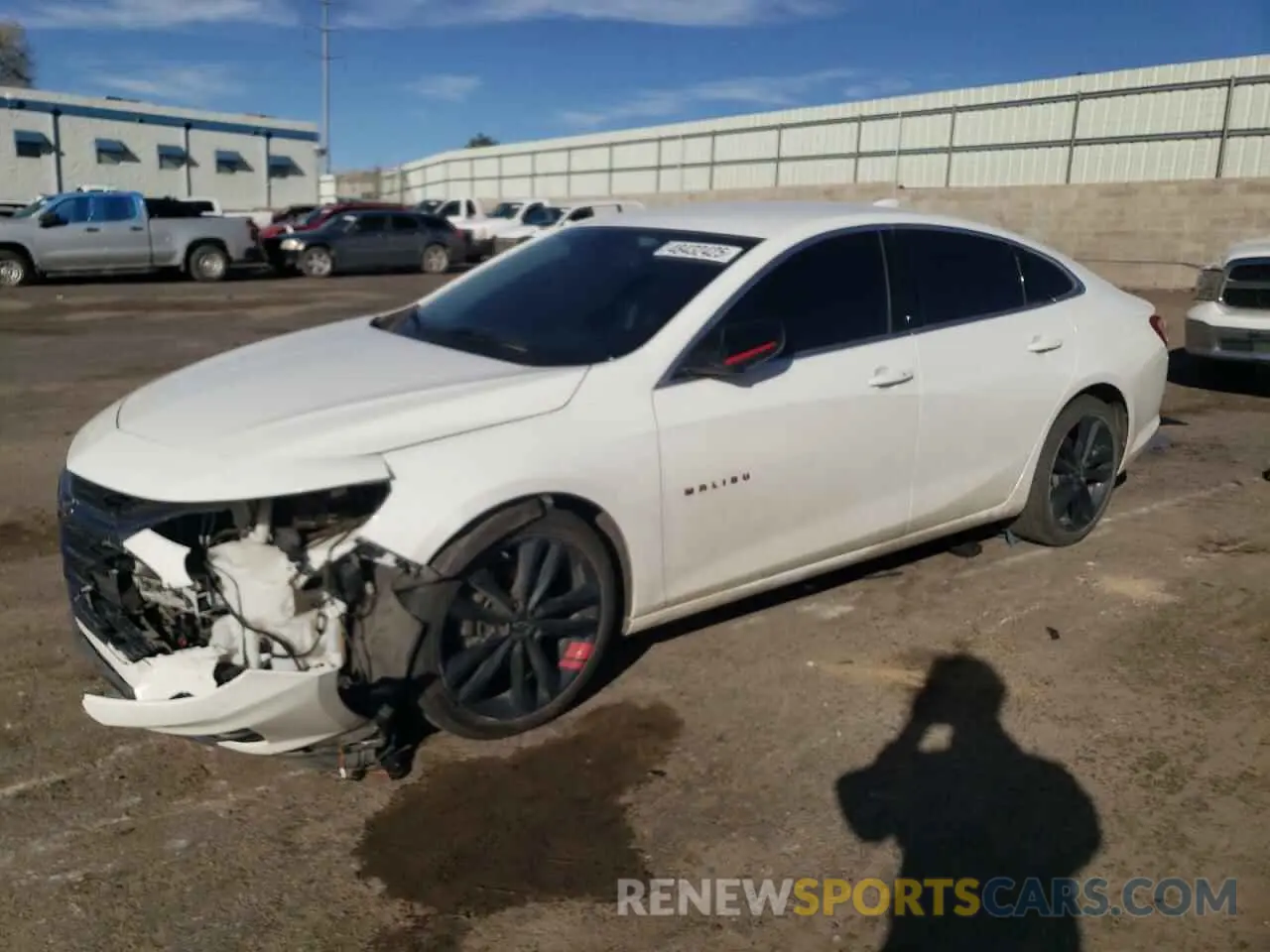 1 Фотография поврежденного автомобиля 1G1ZD5ST5MF062909 CHEVROLET MALIBU 2021