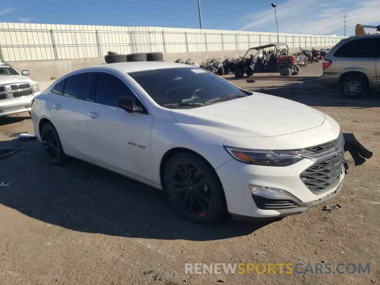 4 Фотография поврежденного автомобиля 1G1ZD5ST5MF062909 CHEVROLET MALIBU 2021