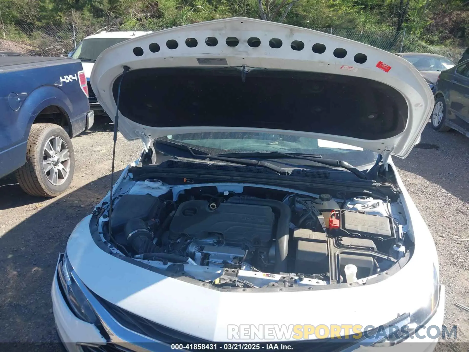 10 Фотография поврежденного автомобиля 1G1ZD5ST5MF071268 CHEVROLET MALIBU 2021