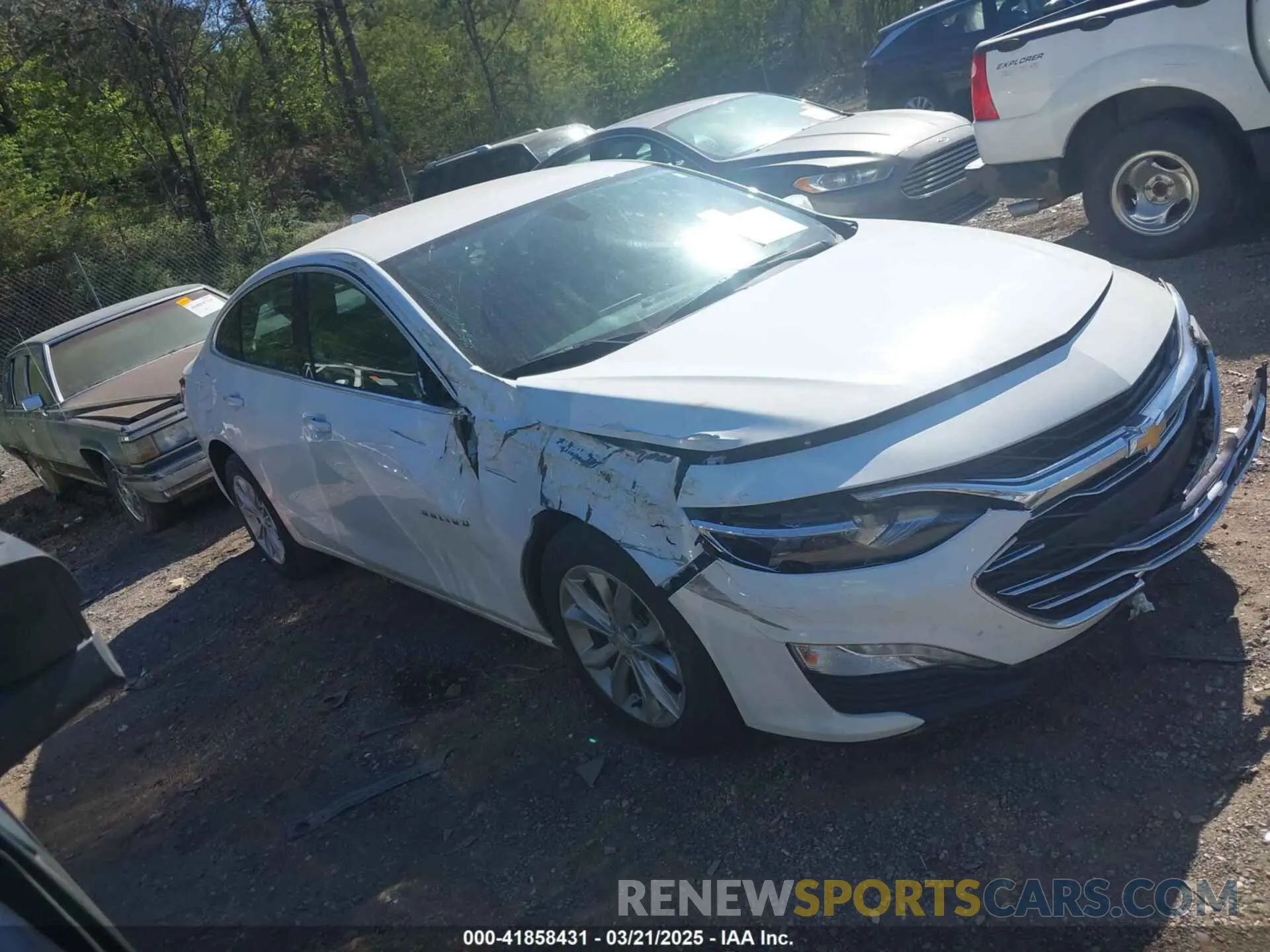 13 Фотография поврежденного автомобиля 1G1ZD5ST5MF071268 CHEVROLET MALIBU 2021