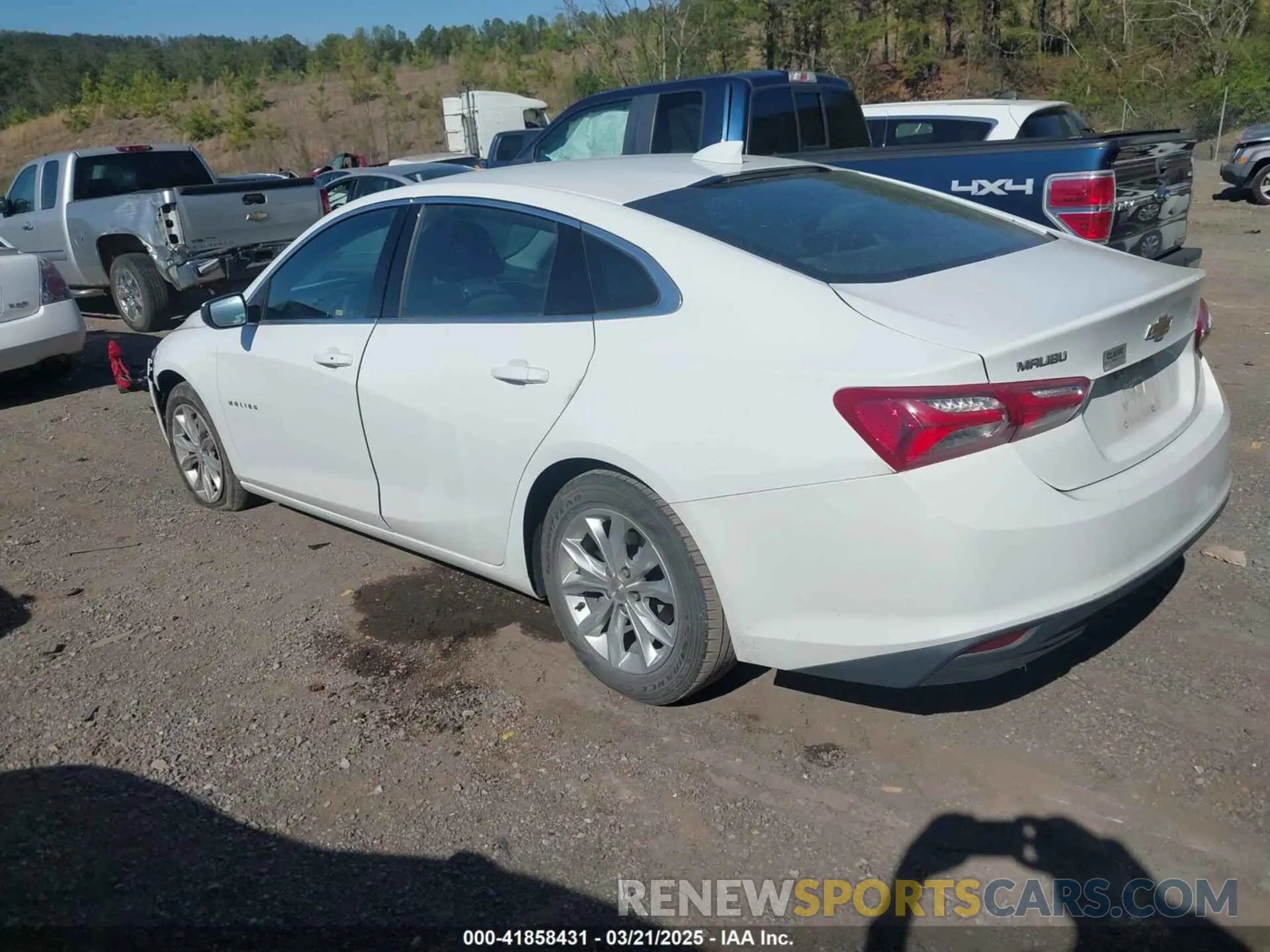 3 Фотография поврежденного автомобиля 1G1ZD5ST5MF071268 CHEVROLET MALIBU 2021
