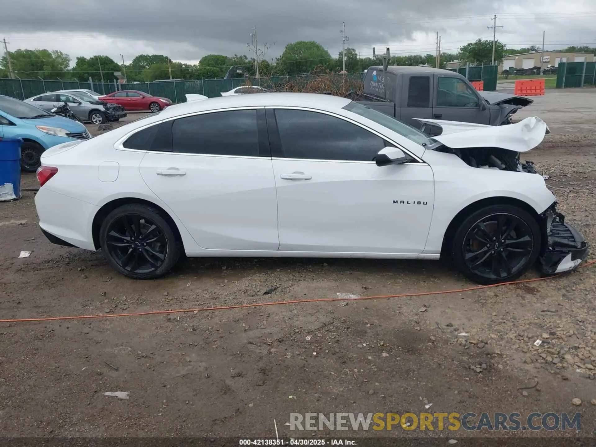 13 Photograph of a damaged car 1G1ZD5ST5MF086465 CHEVROLET MALIBU 2021
