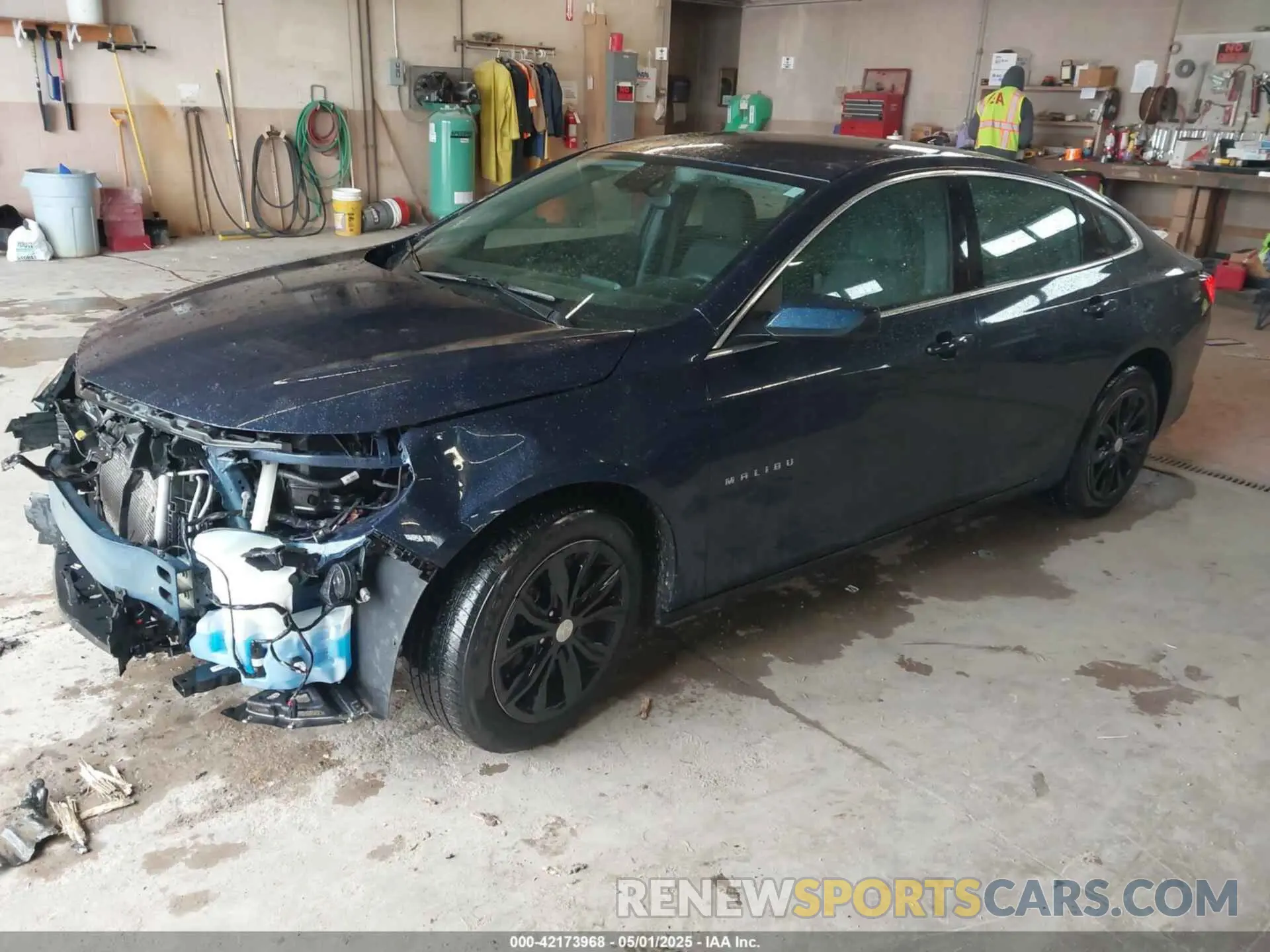 2 Photograph of a damaged car 1G1ZD5ST6MF003562 CHEVROLET MALIBU 2021