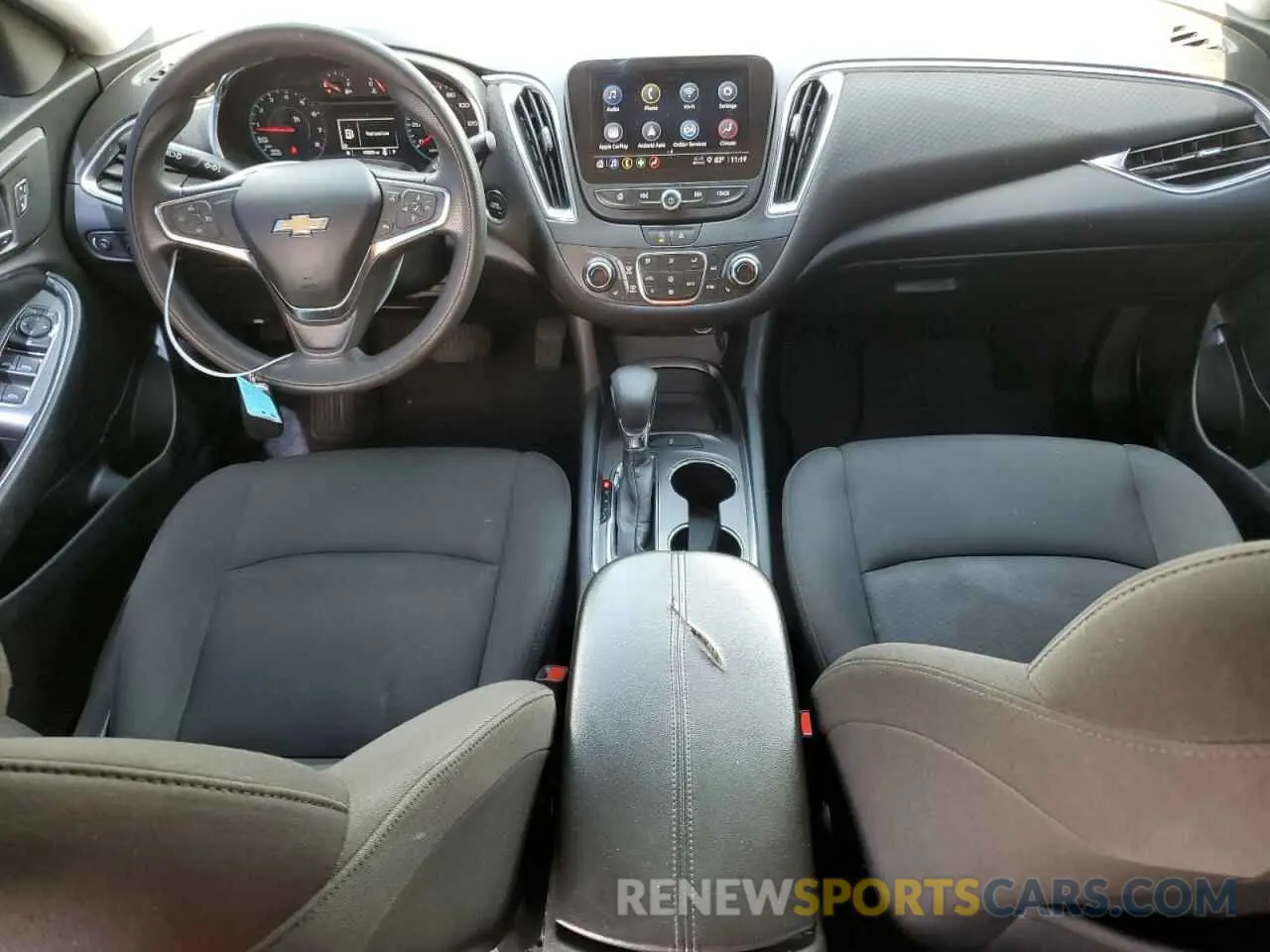 8 Фотография поврежденного автомобиля 1G1ZD5ST6MF027313 CHEVROLET MALIBU 2021