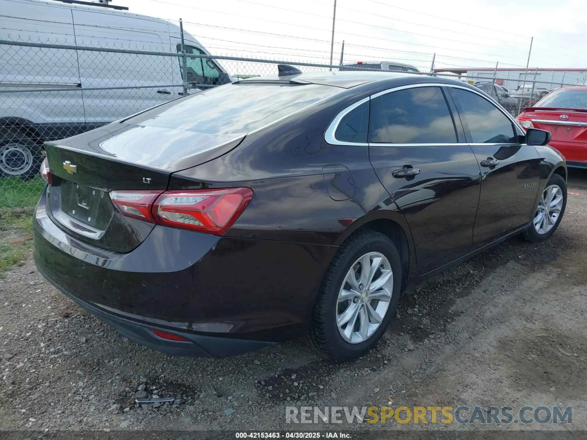 4 Фотография поврежденного автомобиля 1G1ZD5ST6MF035833 CHEVROLET MALIBU 2021
