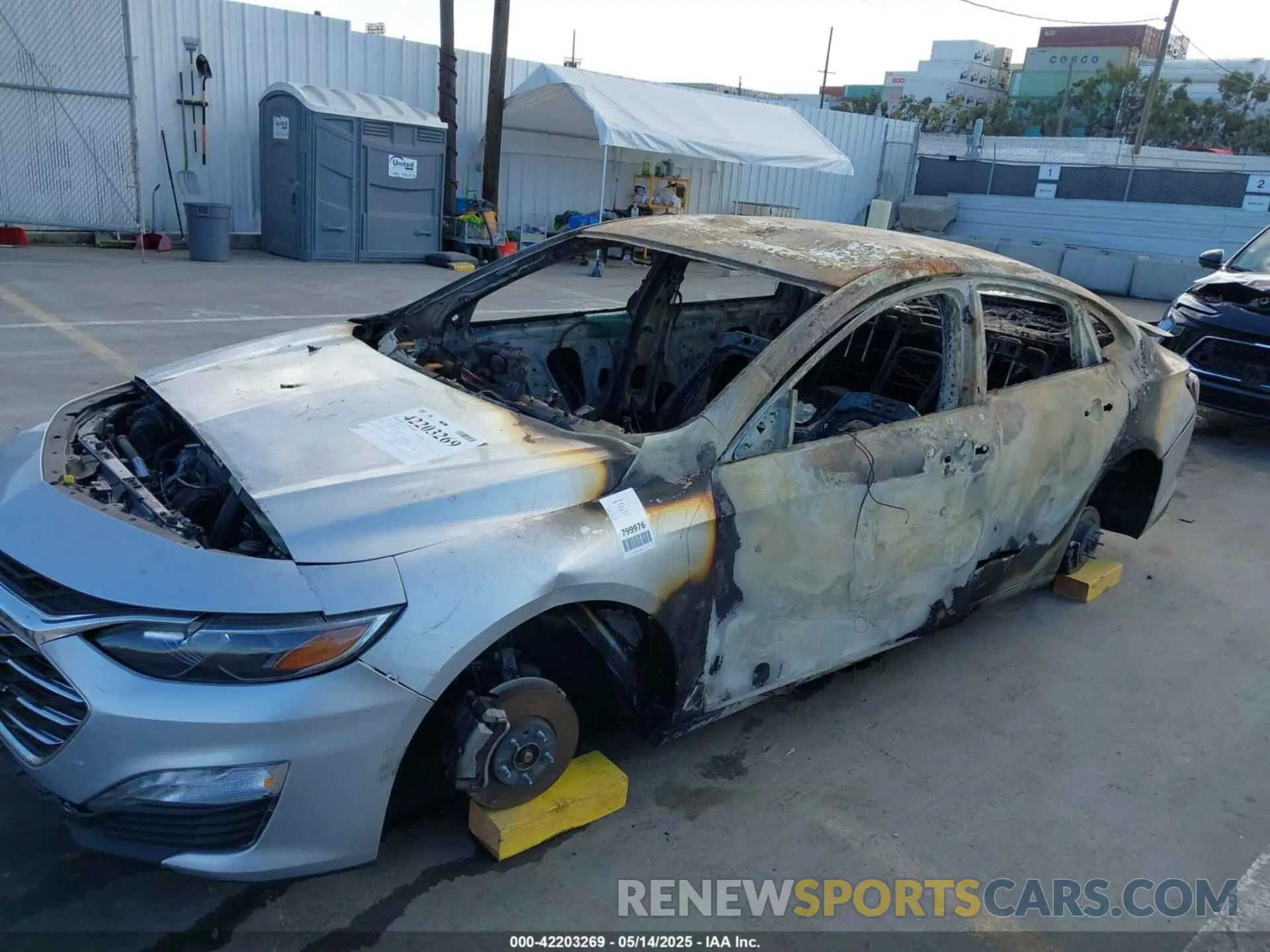 6 Photograph of a damaged car 1G1ZD5ST6MF069979 CHEVROLET MALIBU 2021
