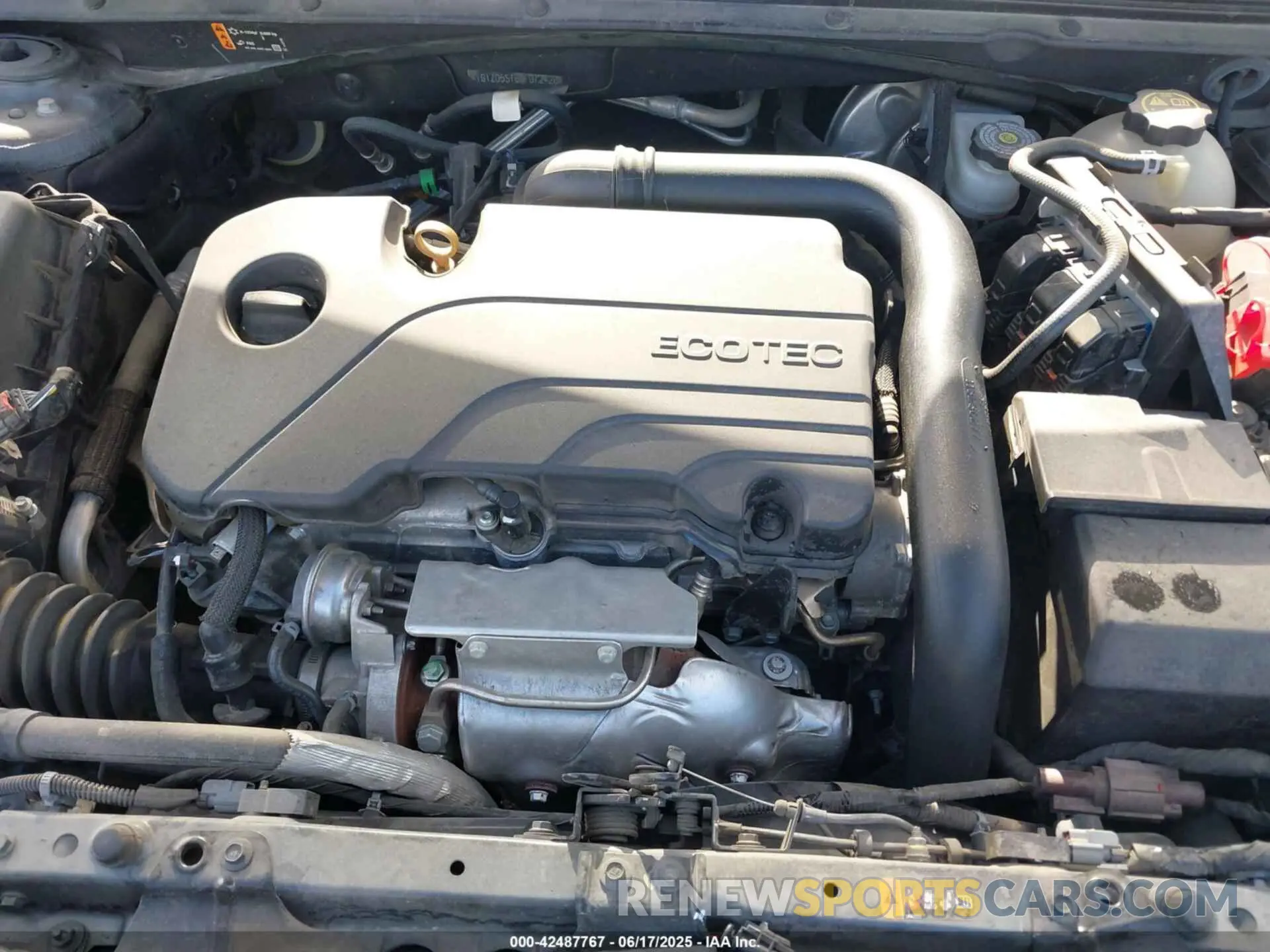 10 Photograph of a damaged car 1G1ZD5ST6MF072428 CHEVROLET MALIBU 2021