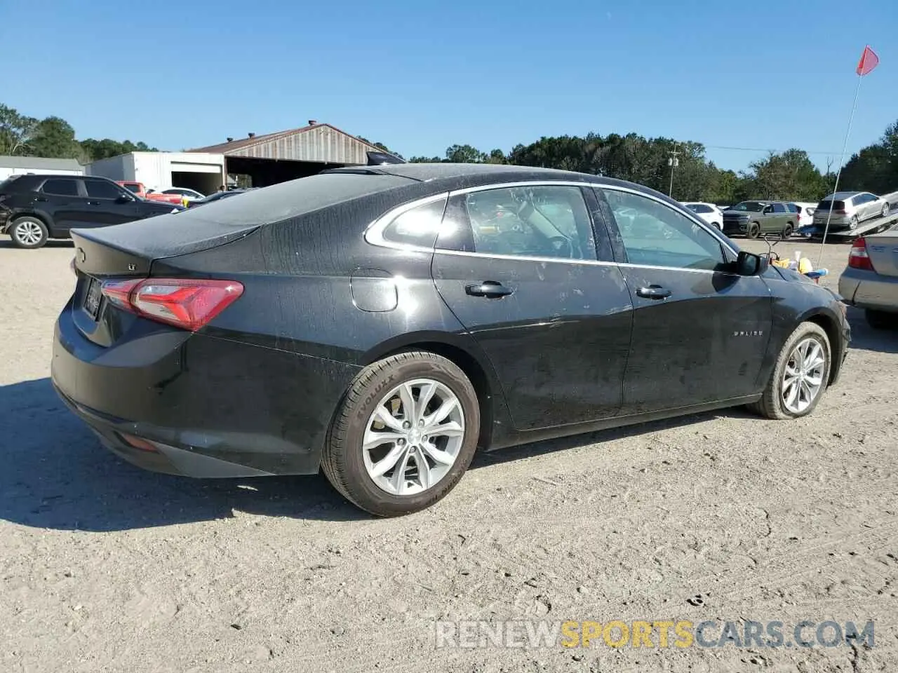 3 Photograph of a damaged car 1G1ZD5ST6MF075555 CHEVROLET MALIBU 2021