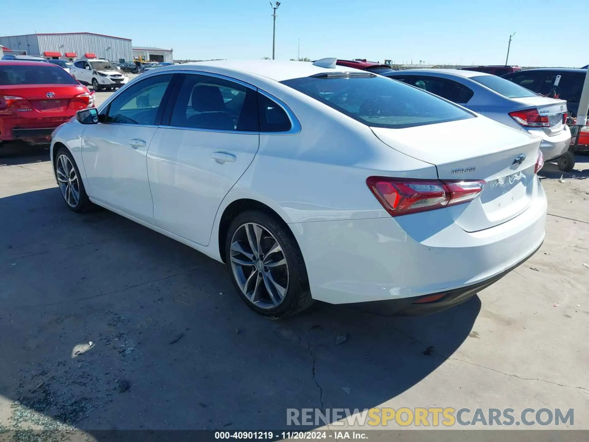 3 Фотография поврежденного автомобиля 1G1ZD5ST7MF003098 CHEVROLET MALIBU 2021