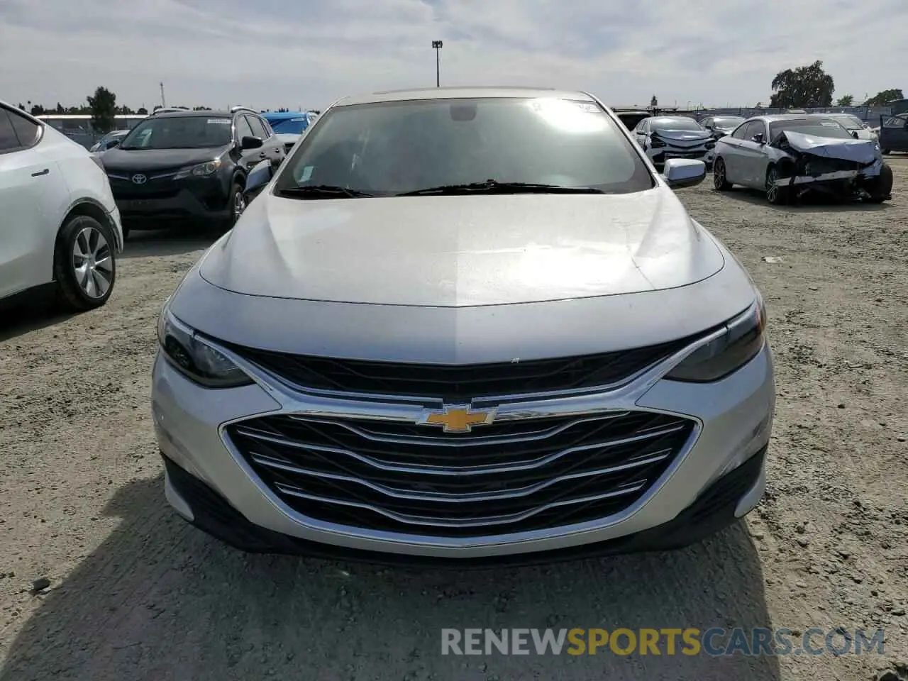 5 Photograph of a damaged car 1G1ZD5ST7MF012786 CHEVROLET MALIBU 2021