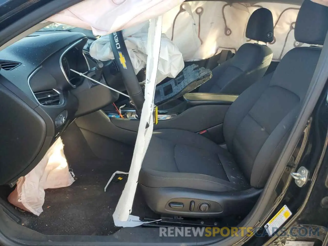 7 Photograph of a damaged car 1G1ZD5ST7MF019351 CHEVROLET MALIBU 2021