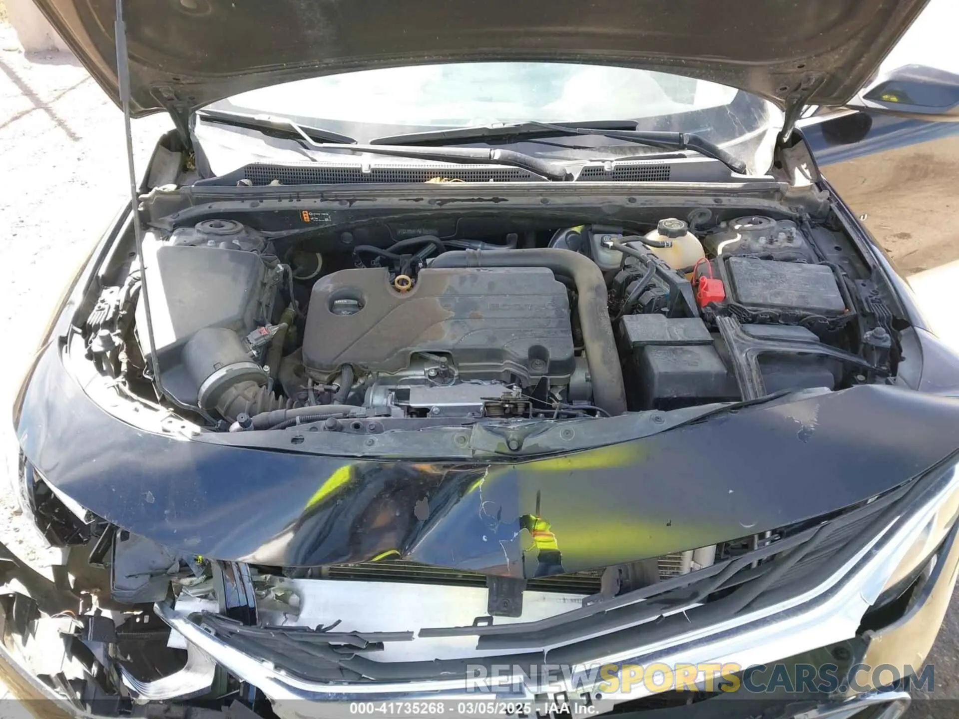 10 Фотография поврежденного автомобиля 1G1ZD5ST7MF065391 CHEVROLET MALIBU 2021