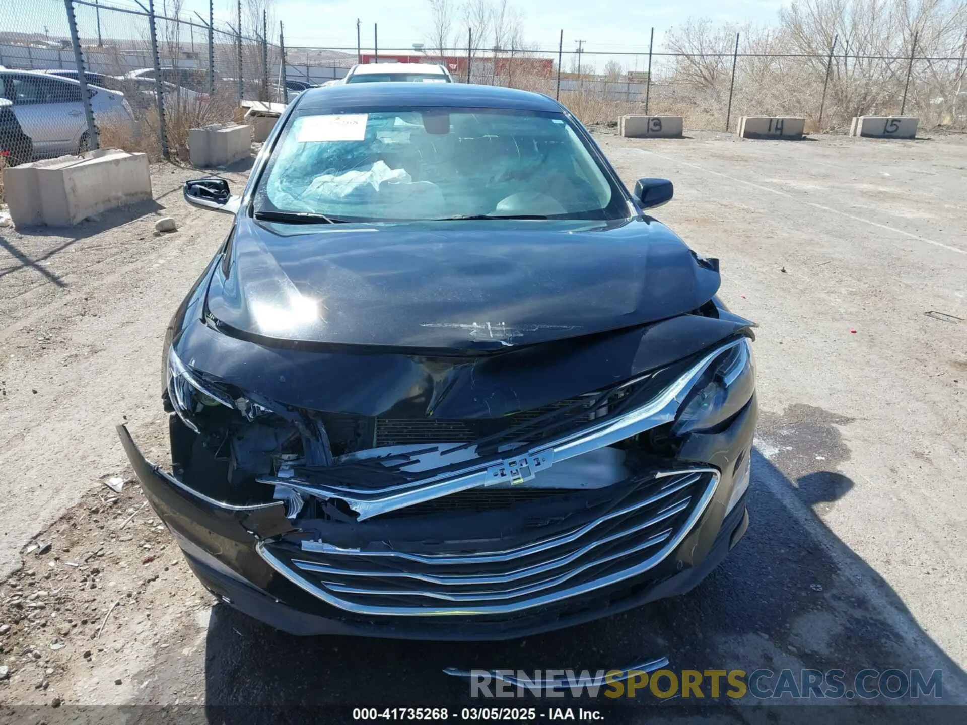12 Фотография поврежденного автомобиля 1G1ZD5ST7MF065391 CHEVROLET MALIBU 2021