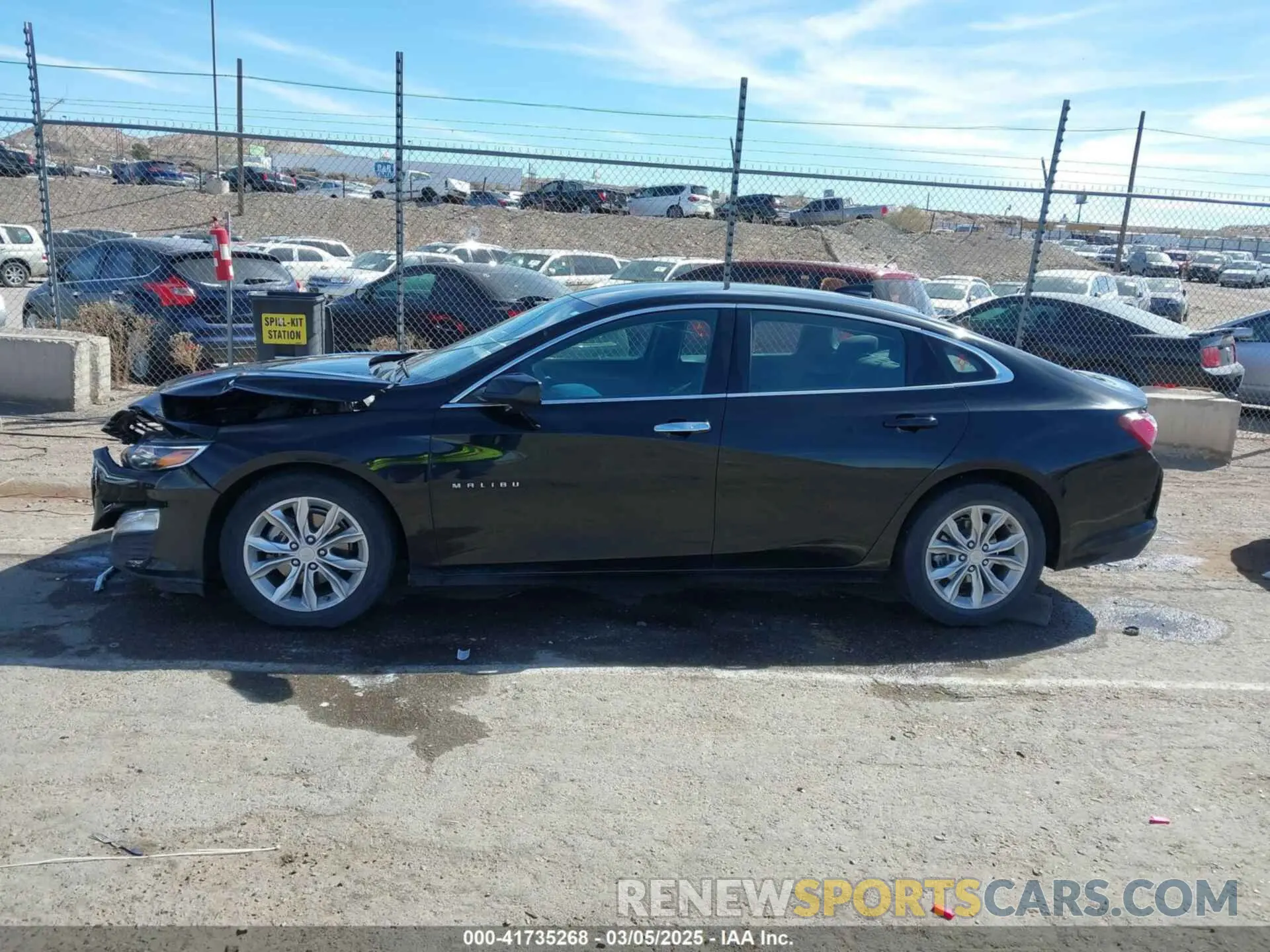 14 Фотография поврежденного автомобиля 1G1ZD5ST7MF065391 CHEVROLET MALIBU 2021