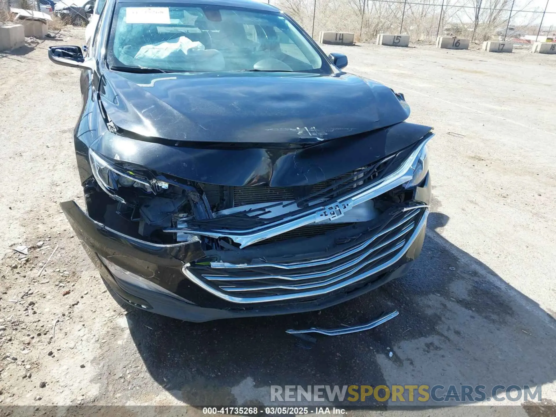6 Фотография поврежденного автомобиля 1G1ZD5ST7MF065391 CHEVROLET MALIBU 2021