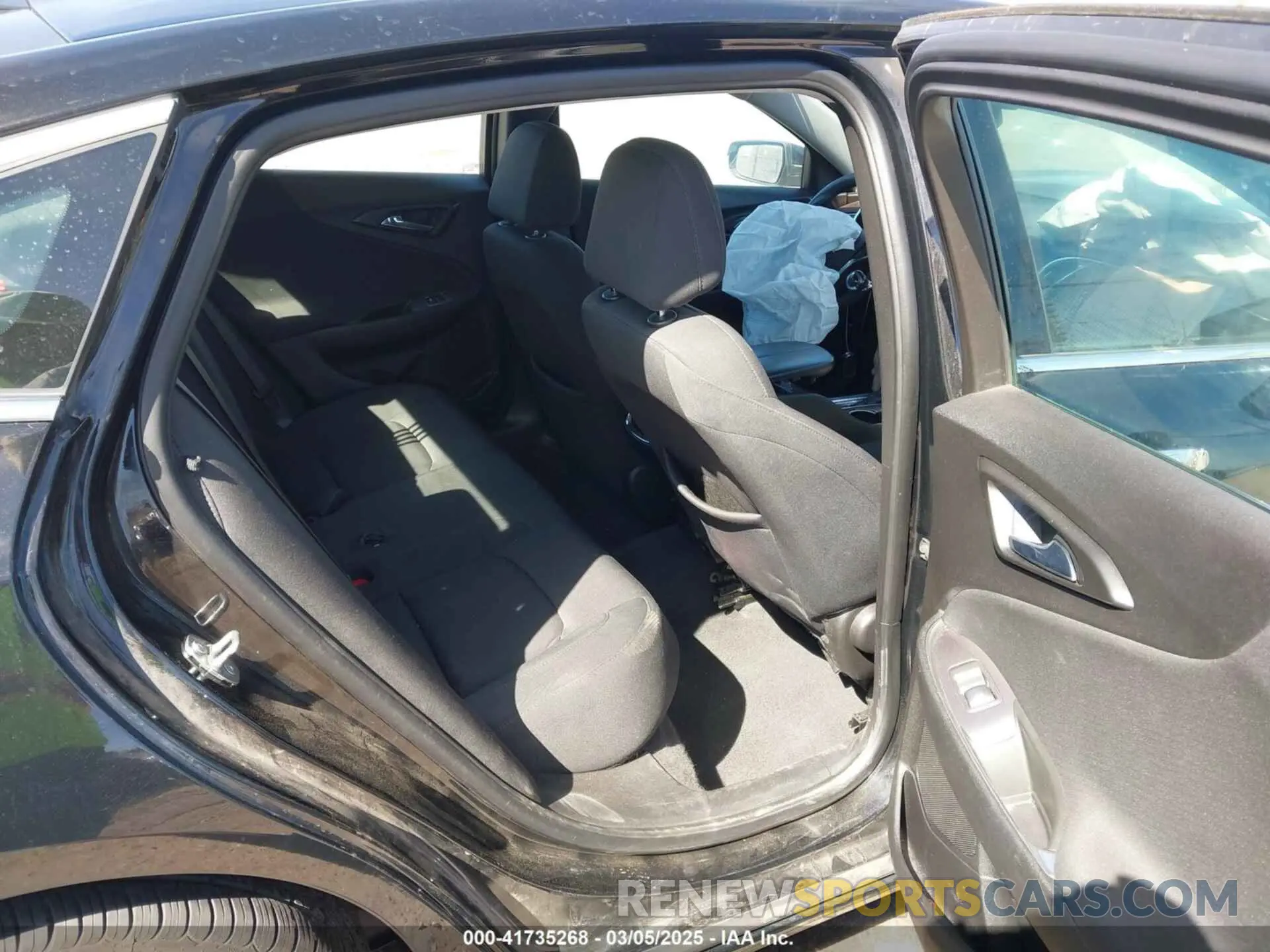 8 Фотография поврежденного автомобиля 1G1ZD5ST7MF065391 CHEVROLET MALIBU 2021