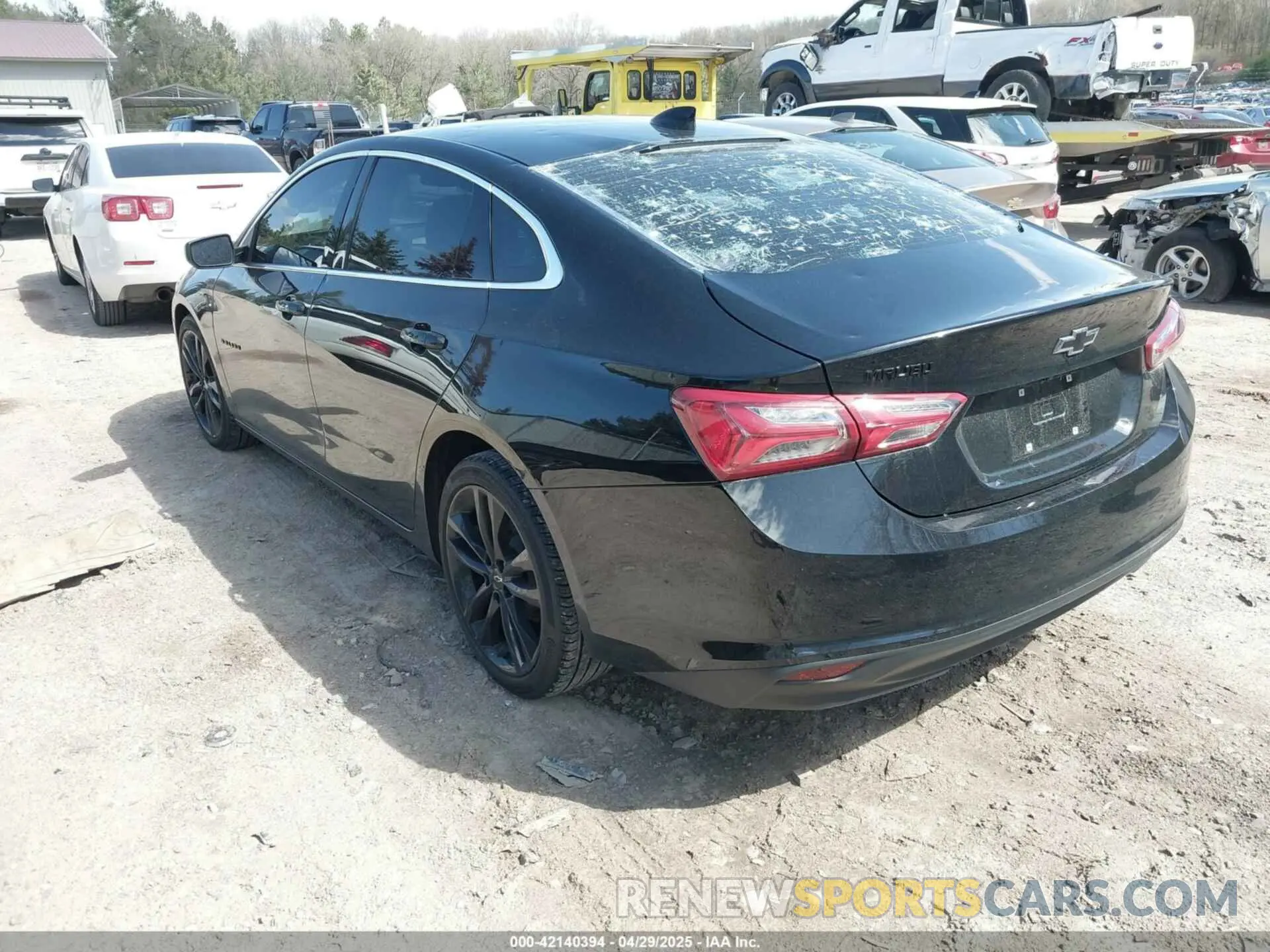3 Фотография поврежденного автомобиля 1G1ZD5ST8MF003093 CHEVROLET MALIBU 2021